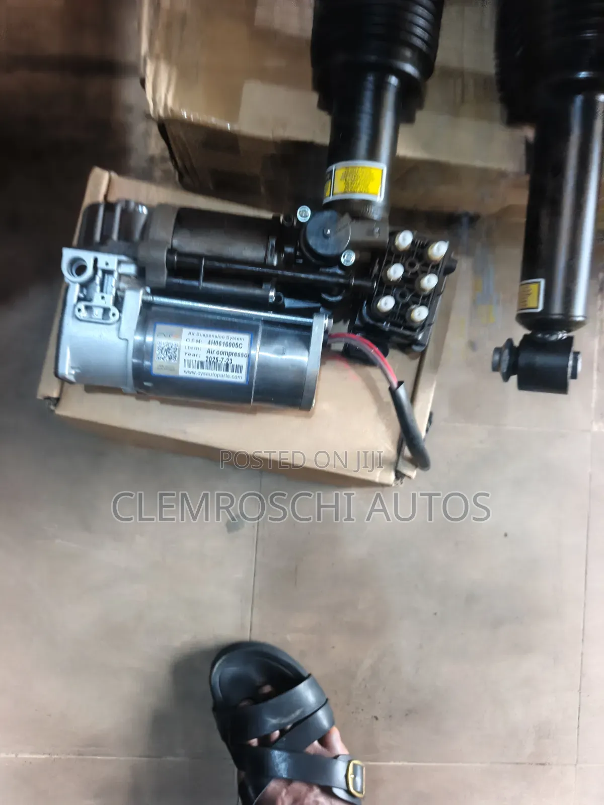 High Quality Certified Complete Brand New Shock, Air Pump Audi A8