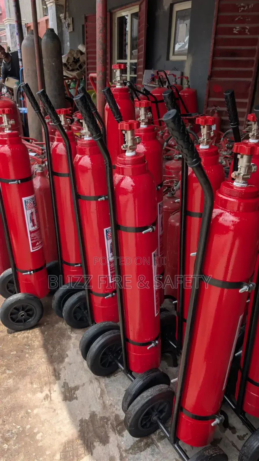 9kg CO2 Carbon Dioxide Fire Extinguisher