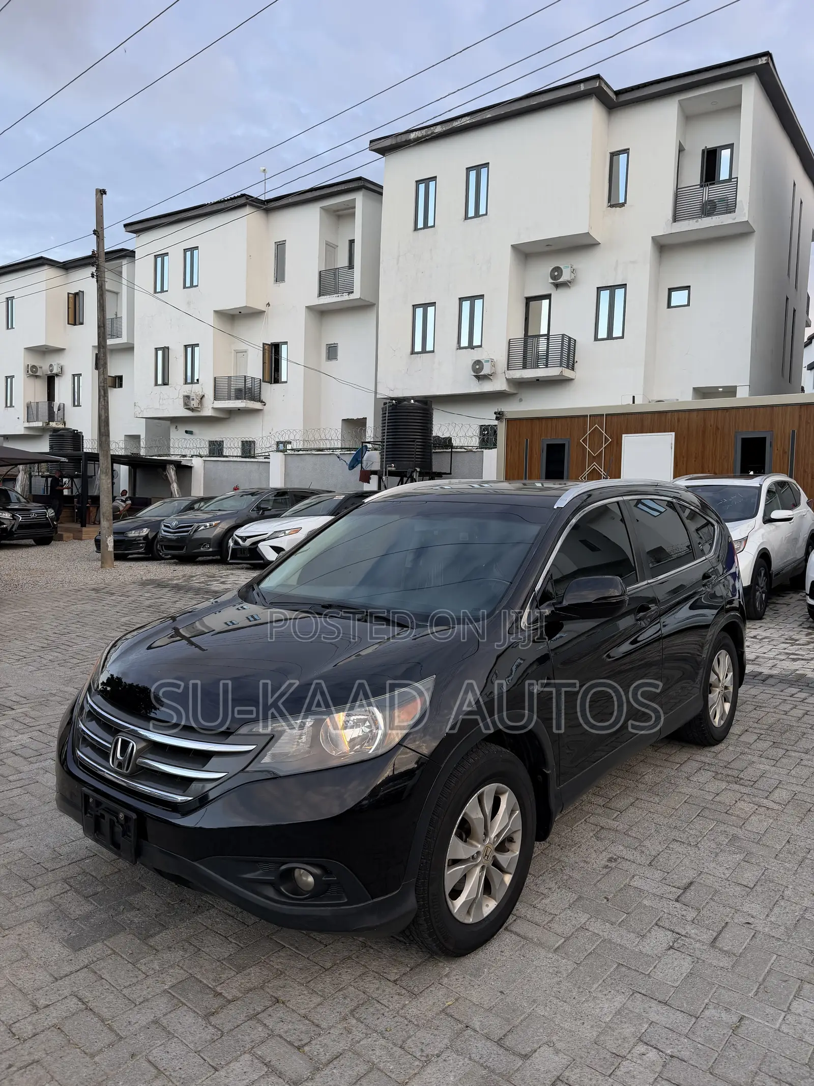 Honda CR-V EX-L w/Navigation 4dr SUV (2.4L 4cyl CVT) 2015 Black