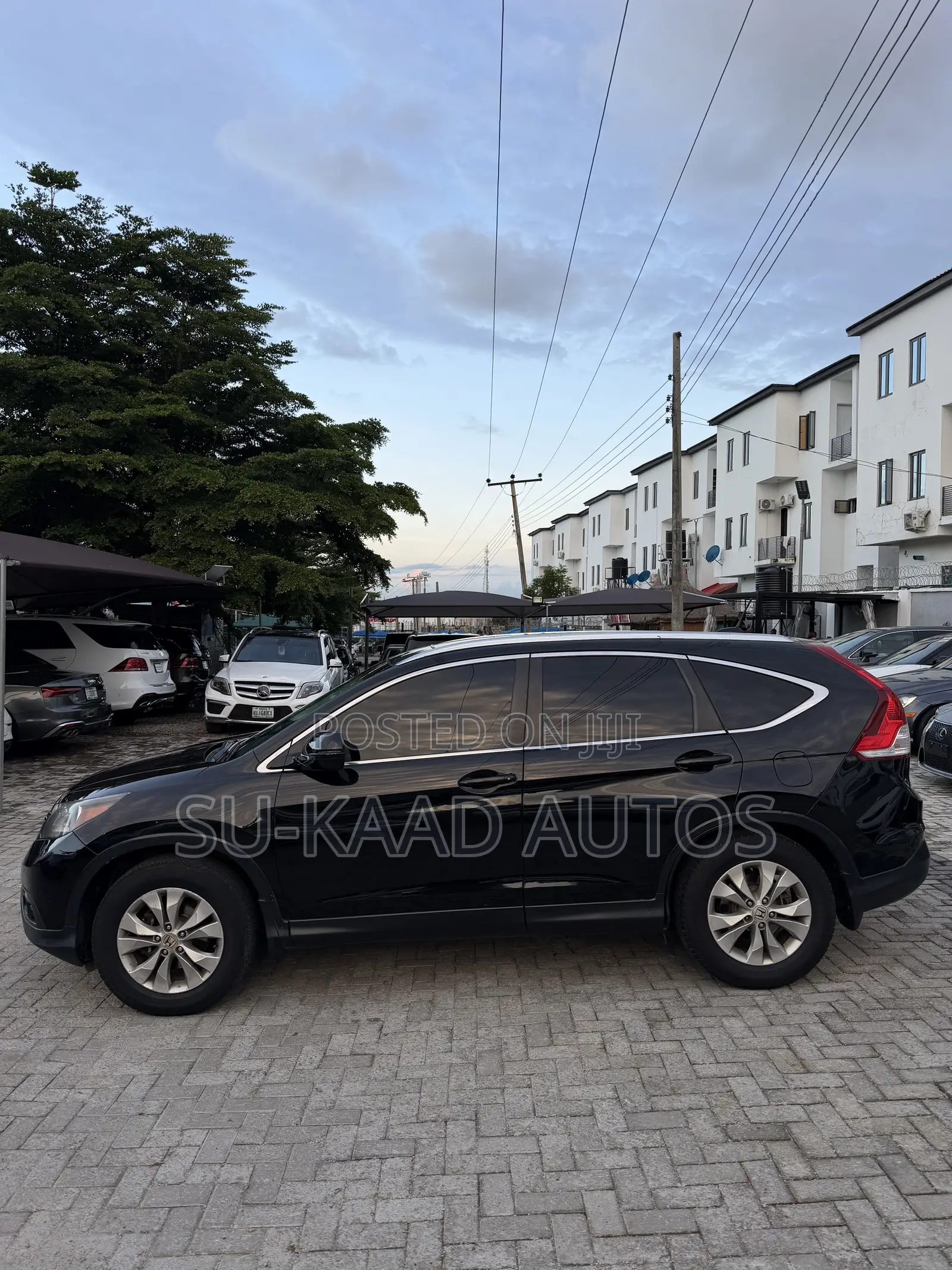 Honda CR-V EX-L w/Navigation 4dr SUV (2.4L 4cyl CVT) 2015 Black