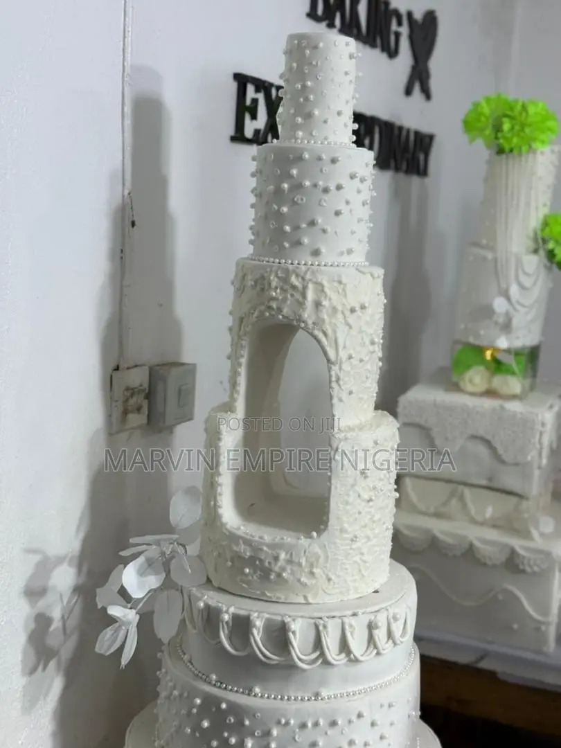 6 Tier Wedding Cake