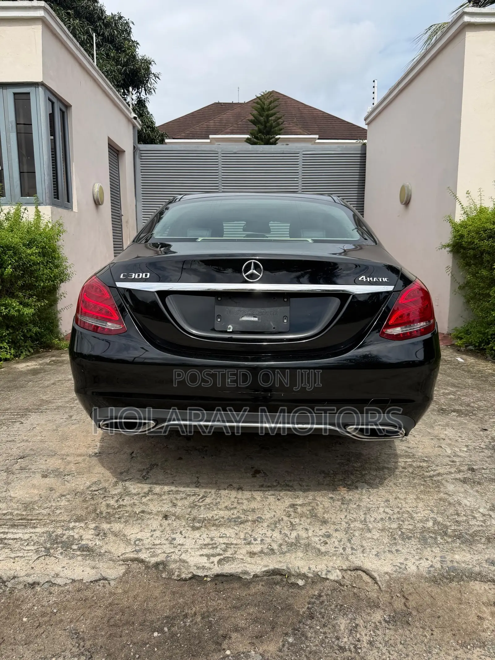 Mercedes-Benz C300 Luxury 4Matic Sedan AWD (2.0L 4cyl 7A) 2016 Black