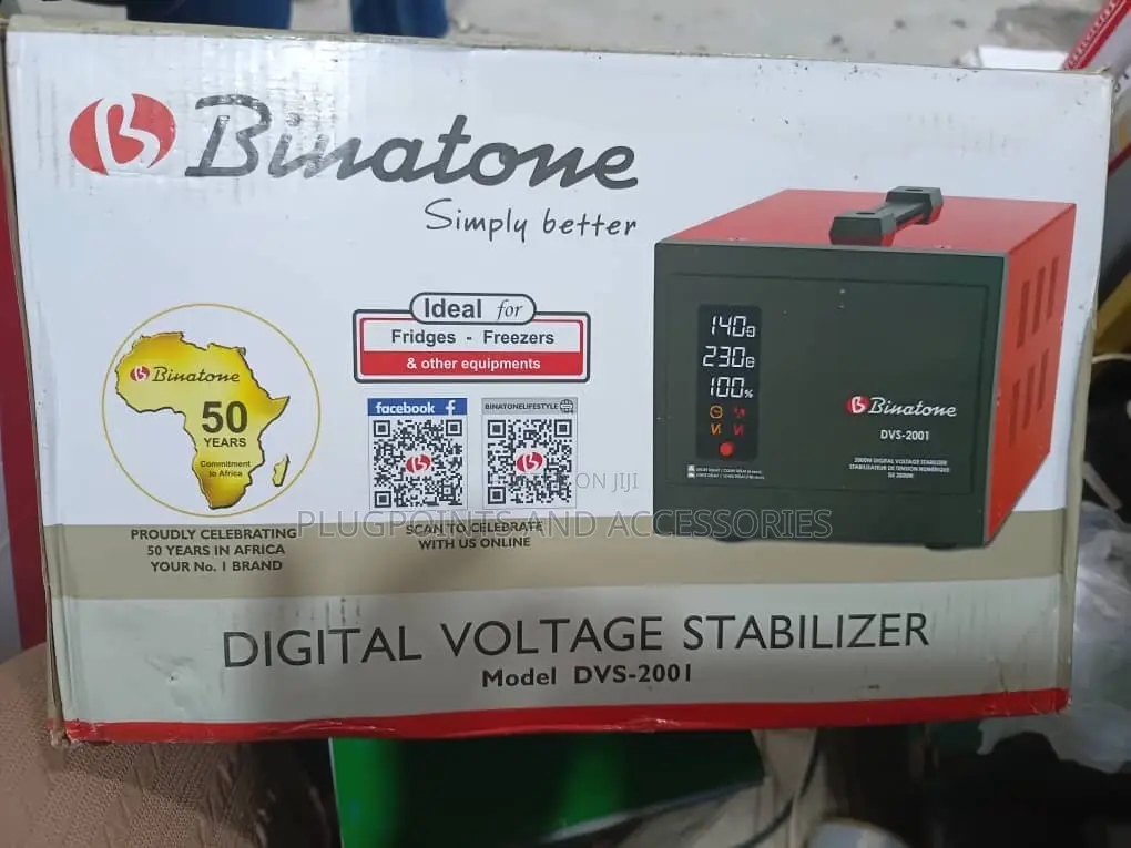 Binatone 2000w Stabilizer Ember Sales