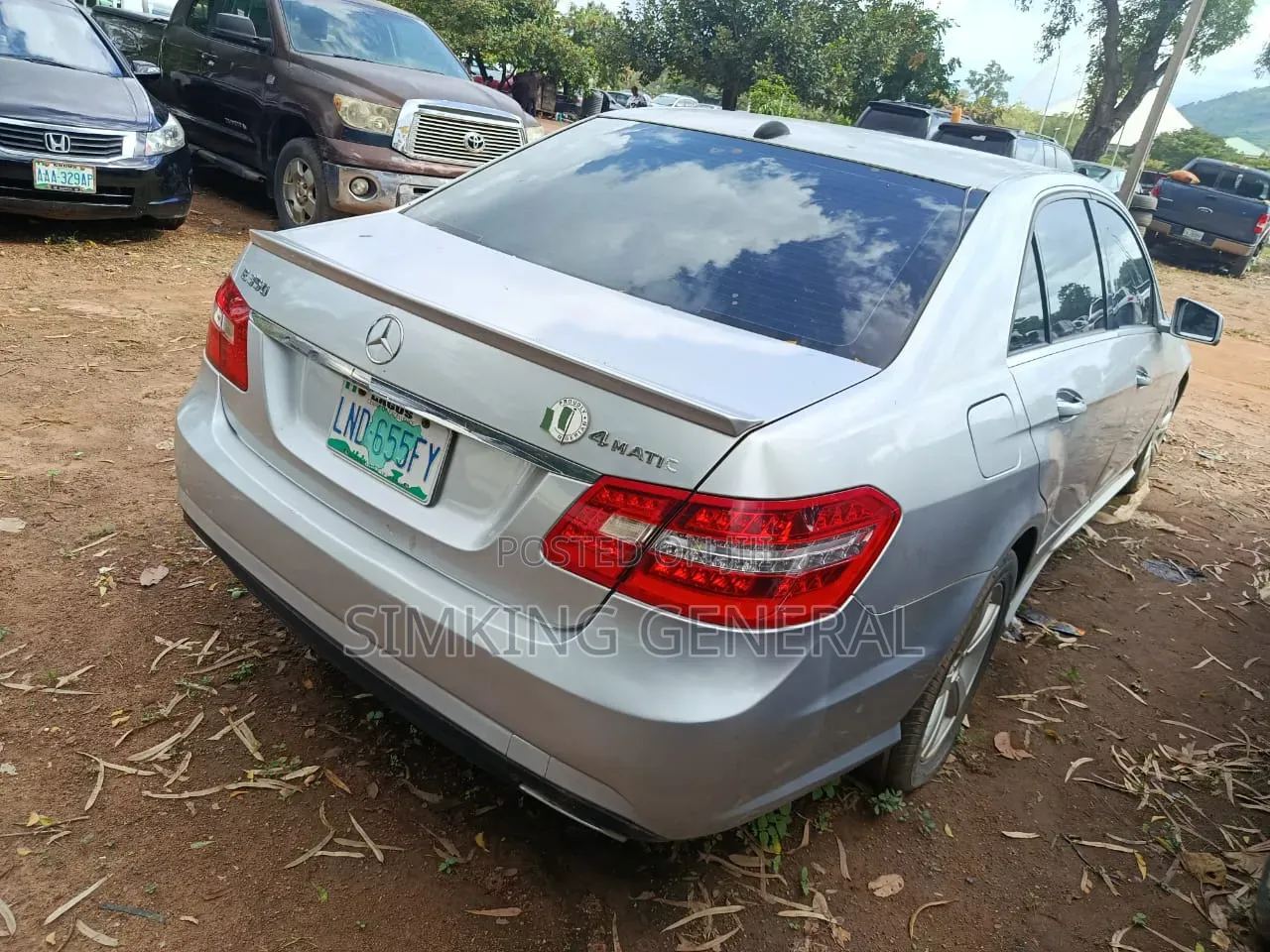 Mercedes-Benz E350 2010 Silver