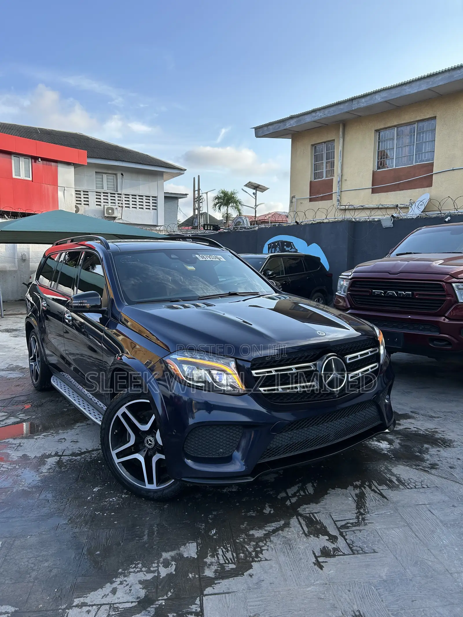 Mercedes-Benz GLS-Class 2018 Blue