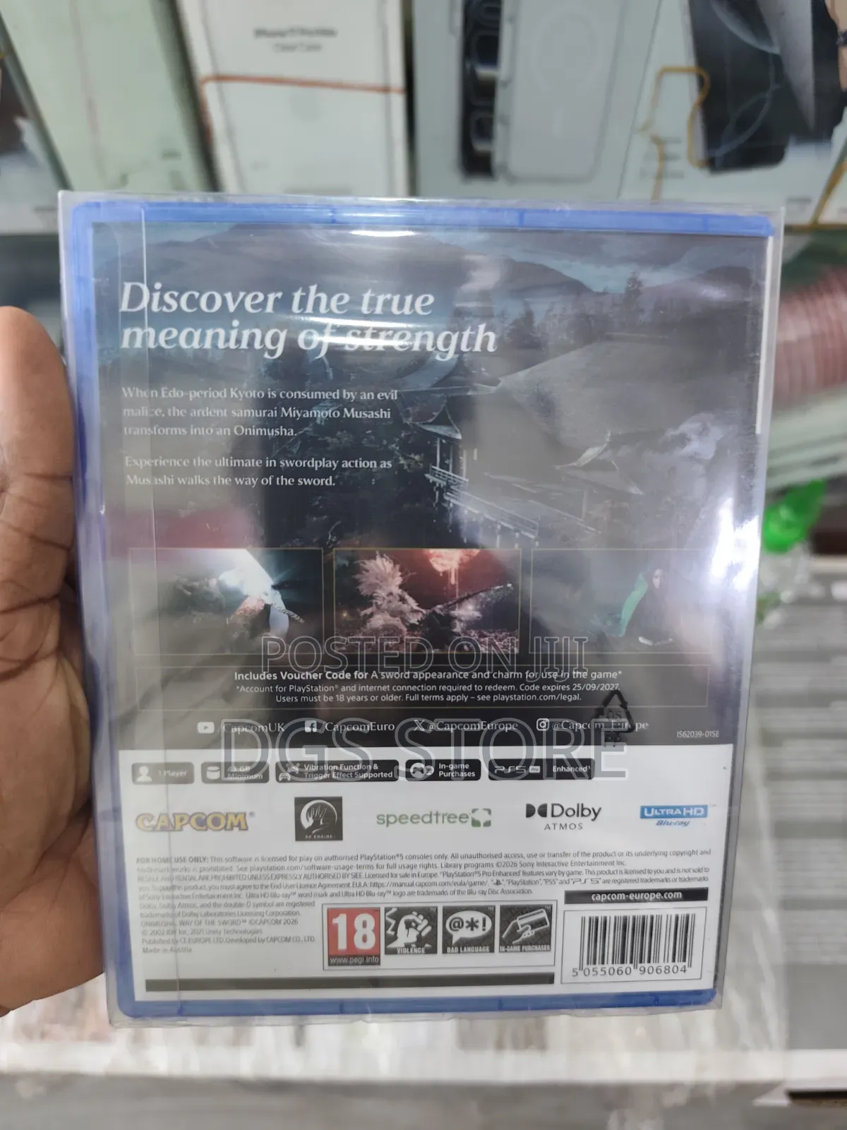 PS5 Onimusha Way of the Sword Game 2026
