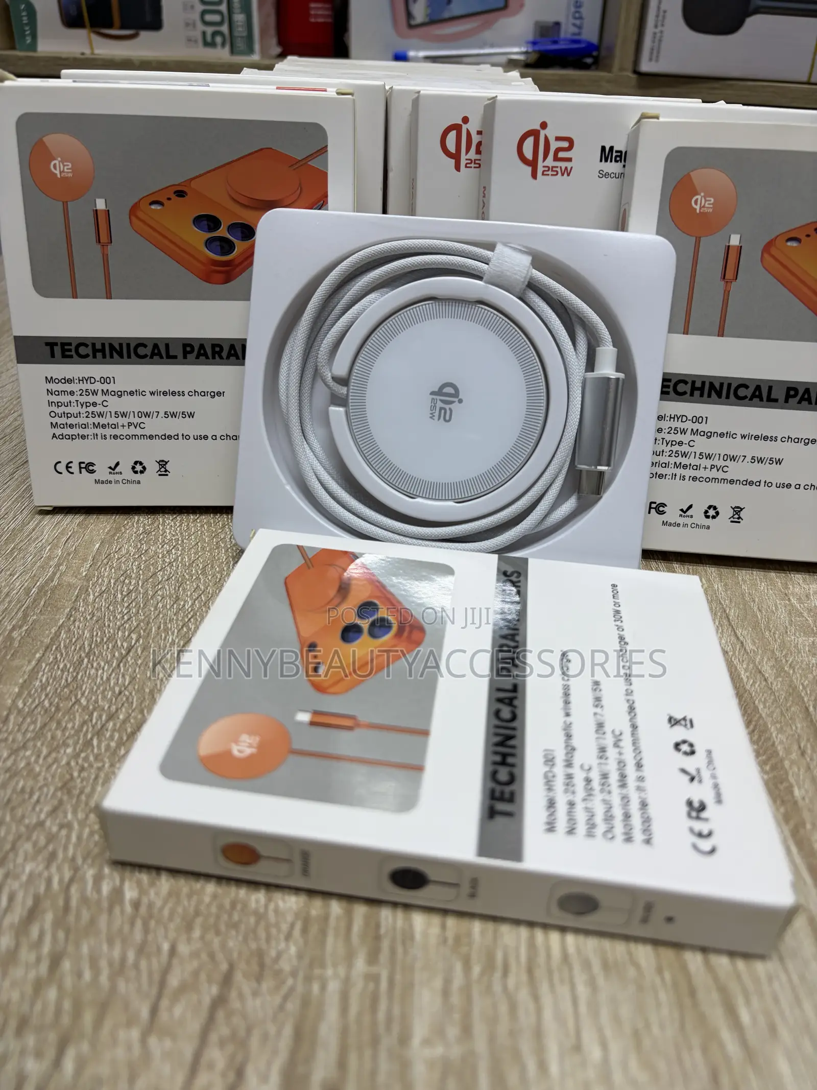Qi2 25W Magnetic Wireless Charger – Fast Convenient Charging