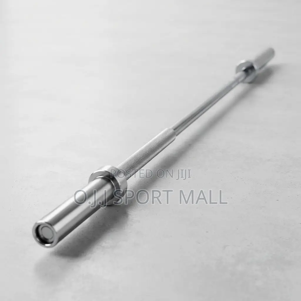 Standard 5ft Barbell Rod – Bodyfit Heavy-Duty Gym Bar