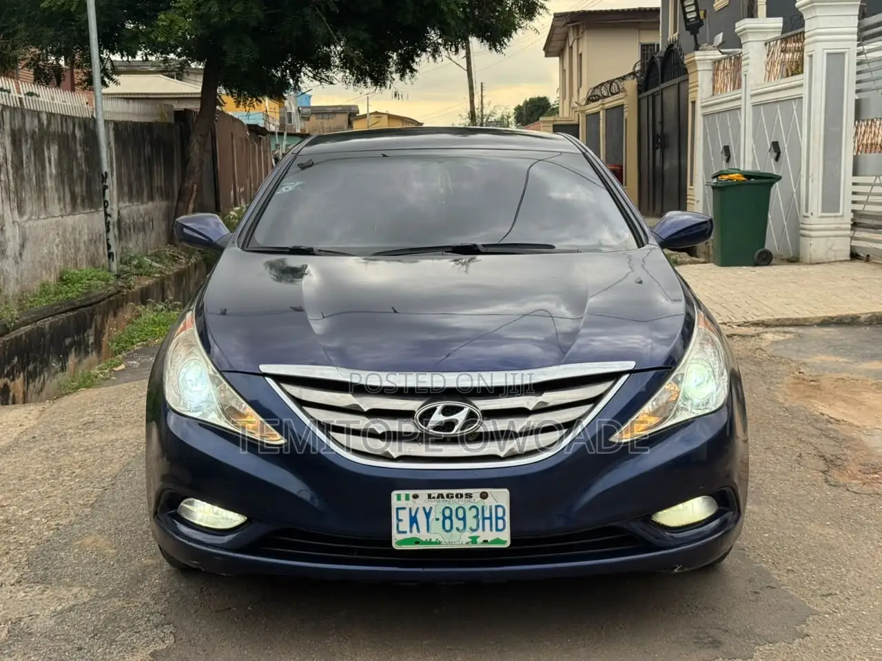 Hyundai Sonata Limited Sedan FWD (2.4L 4cyl 6A) 2012 Blue
