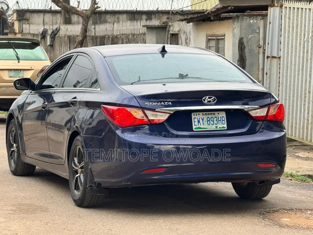 Hyundai Sonata Limited Sedan FWD (2.4L 4cyl 6A) 2012 Blue
