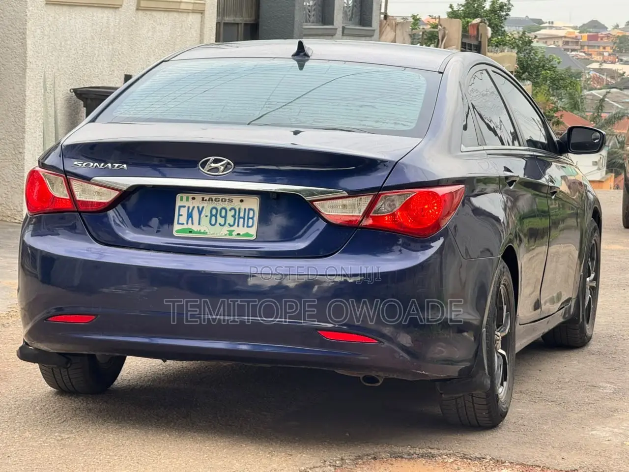 Hyundai Sonata Limited Sedan FWD (2.4L 4cyl 6A) 2012 Blue