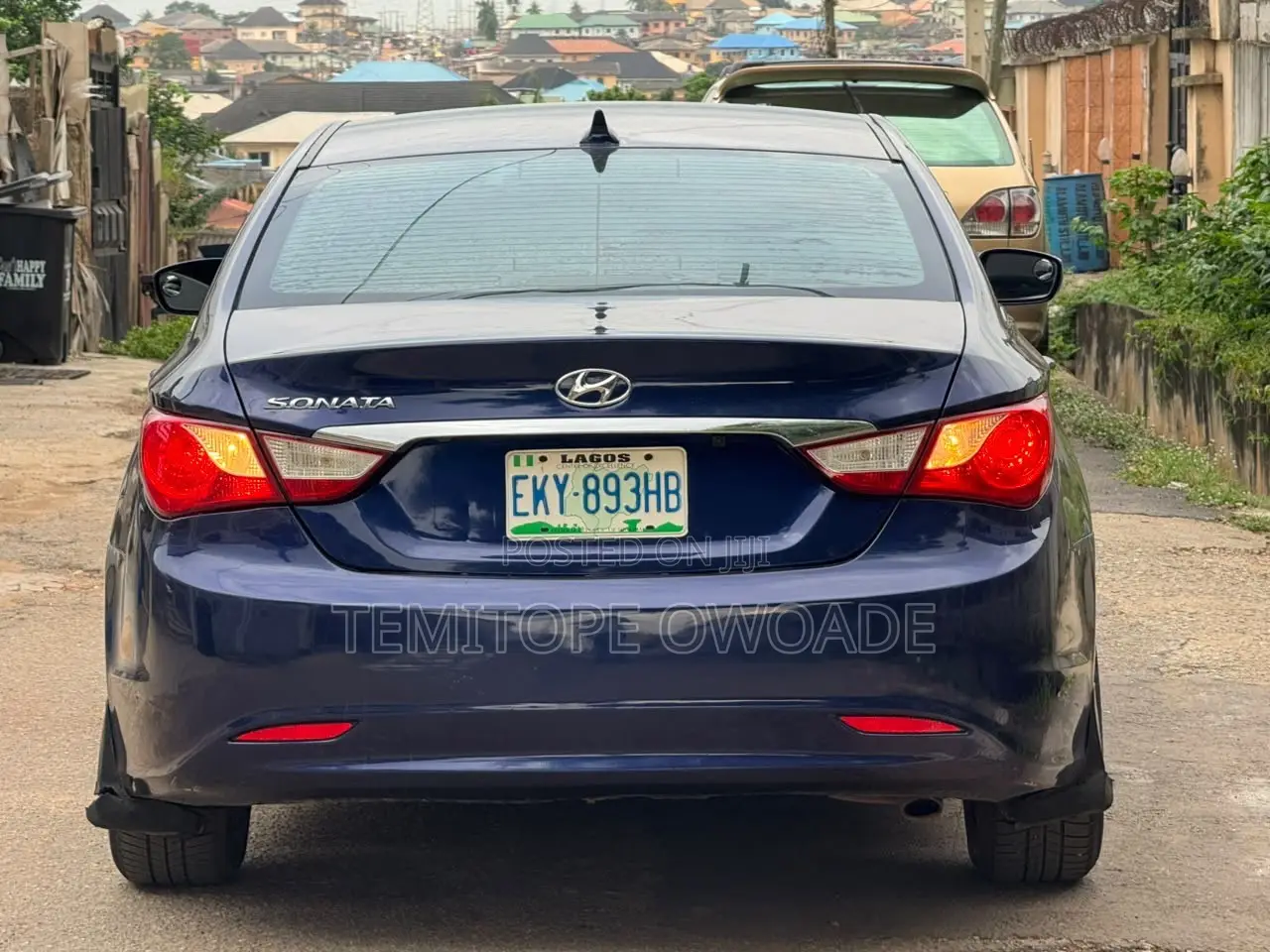 Hyundai Sonata Limited Sedan FWD (2.4L 4cyl 6A) 2012 Blue