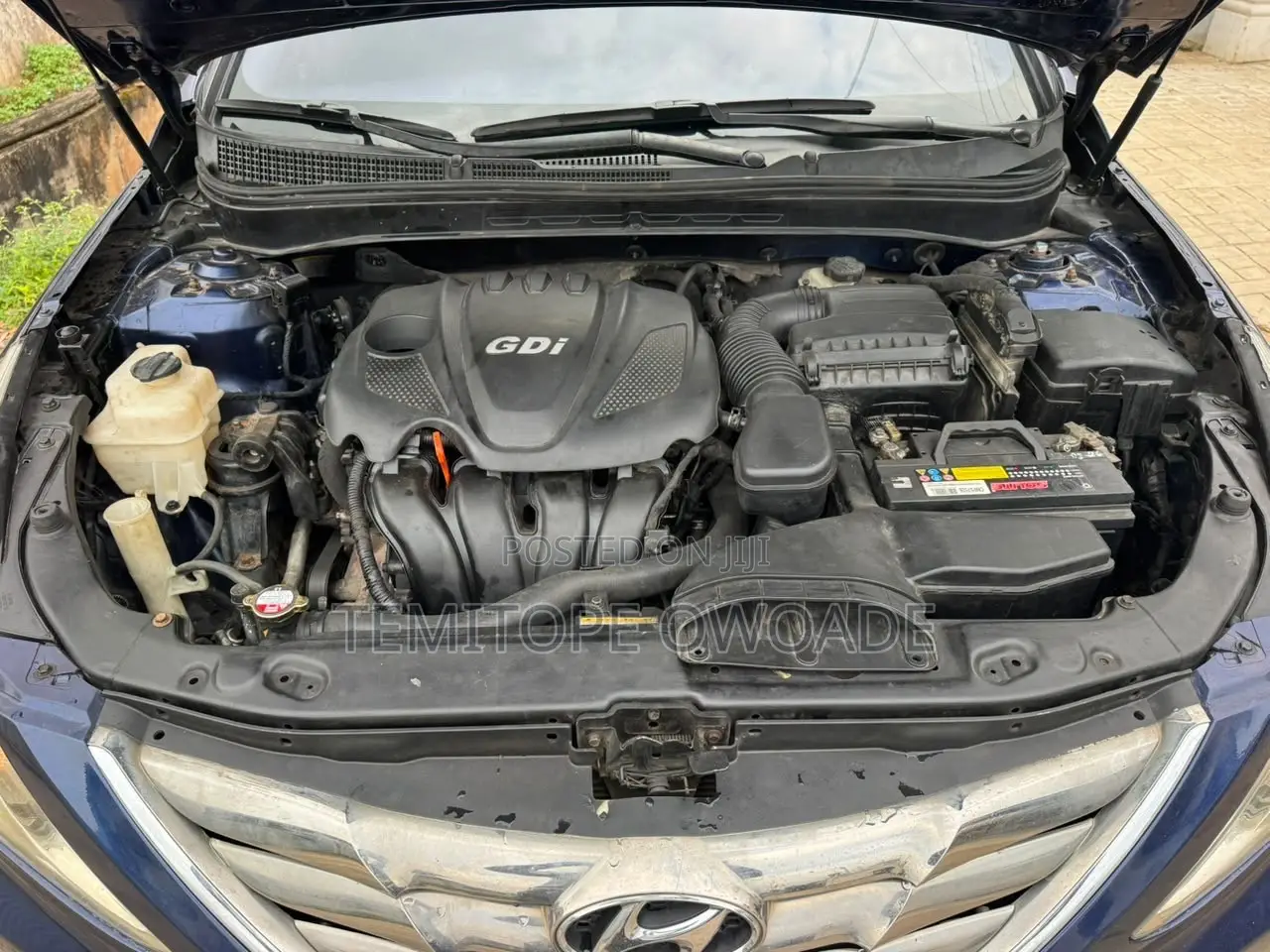 Hyundai Sonata Limited Sedan FWD (2.4L 4cyl 6A) 2012 Blue