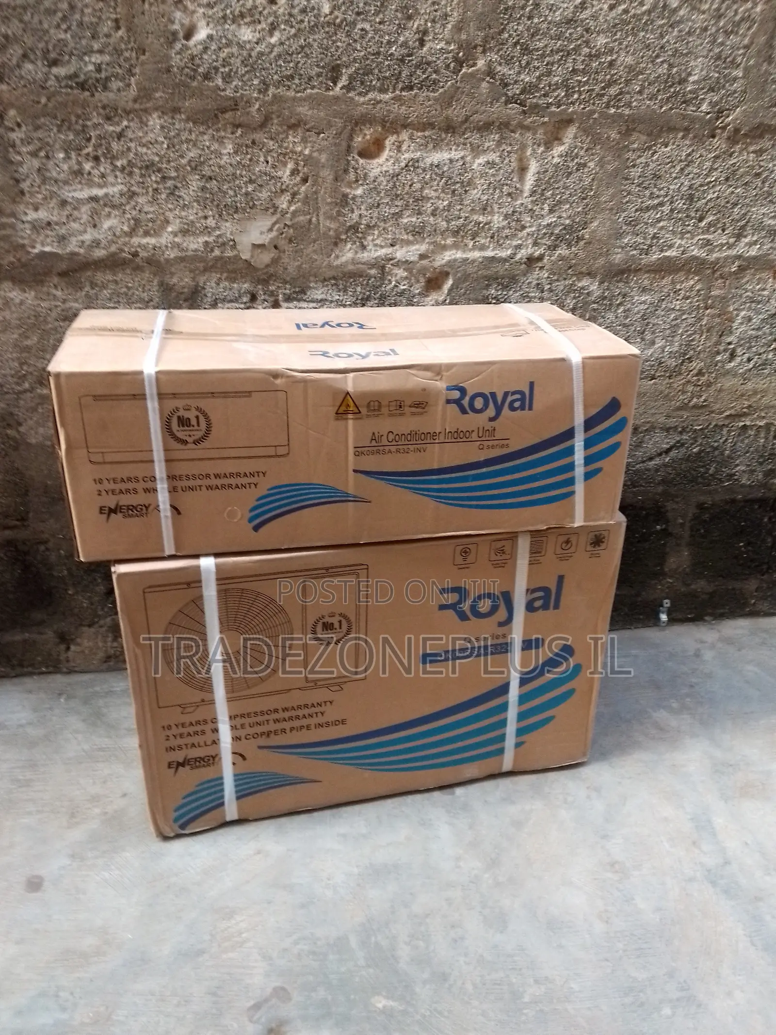 Royal QK09RSA R32 Inverter Cooling AC Complete Set