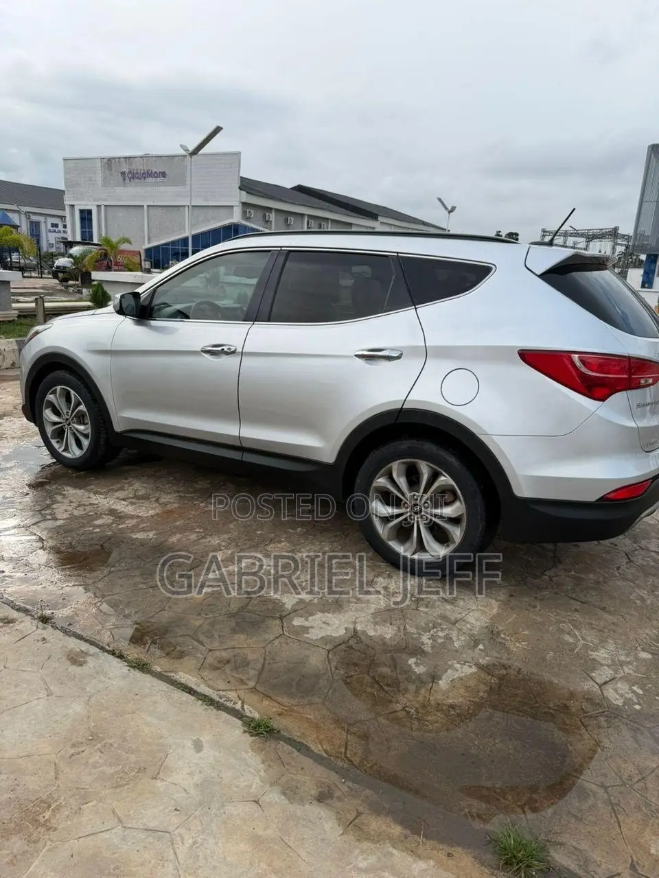 Hyundai Santa Fe SE AWD 2016 Silver