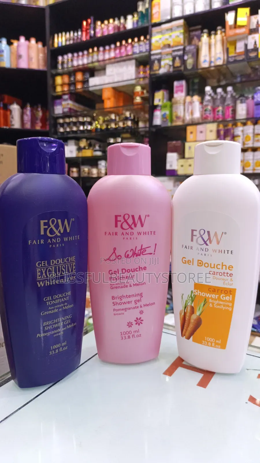 Fair White Shower Gel