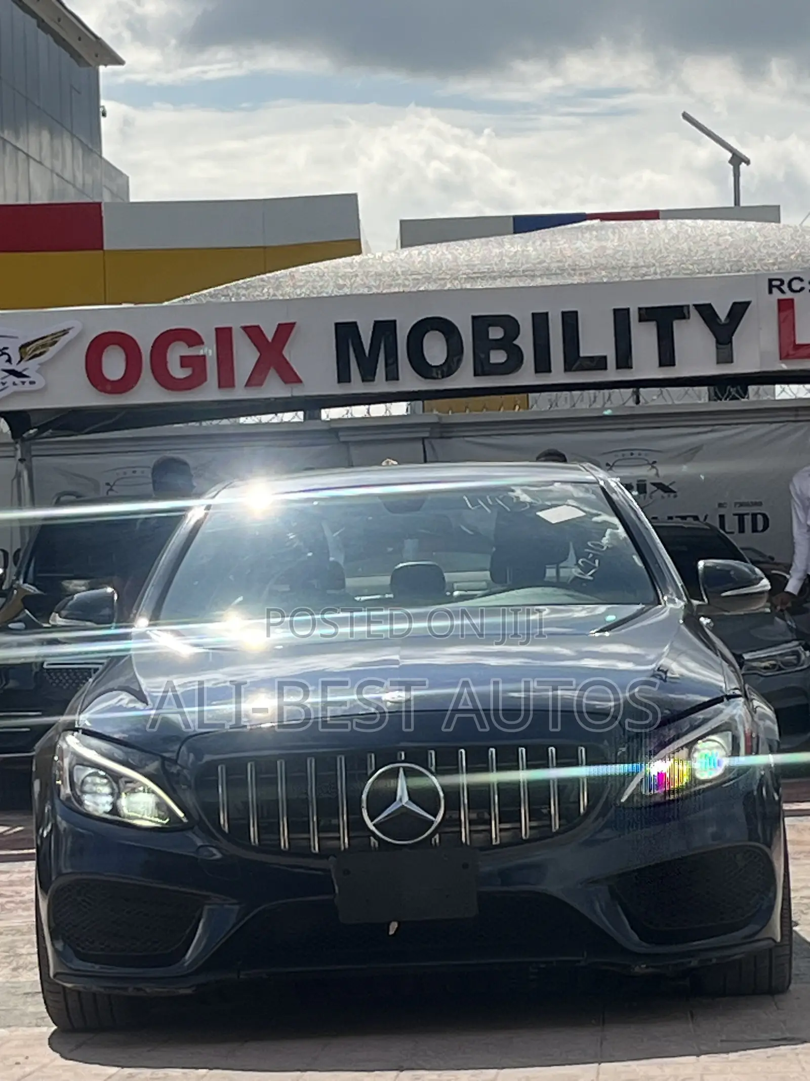 Mercedes-Benz C400 4Matic AWD Sedan (3.0L V6 7A) 2015 Blue