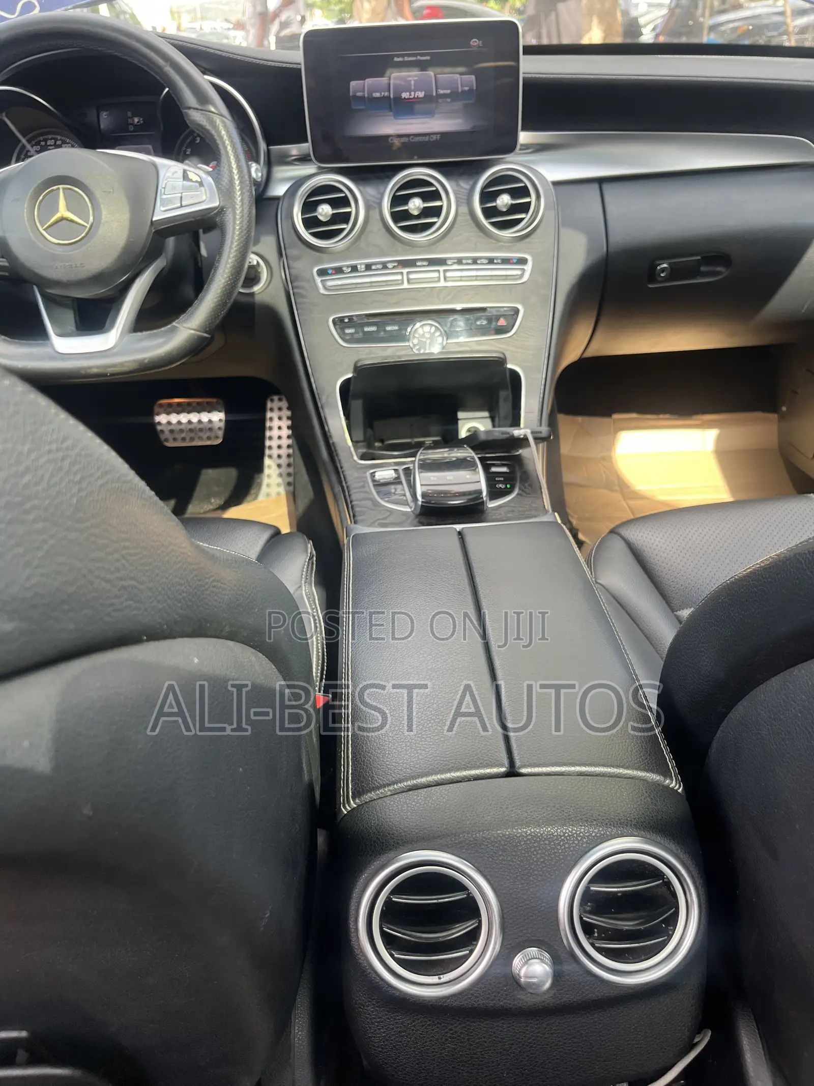 Mercedes-Benz C400 4Matic AWD Sedan (3.0L V6 7A) 2015 Blue