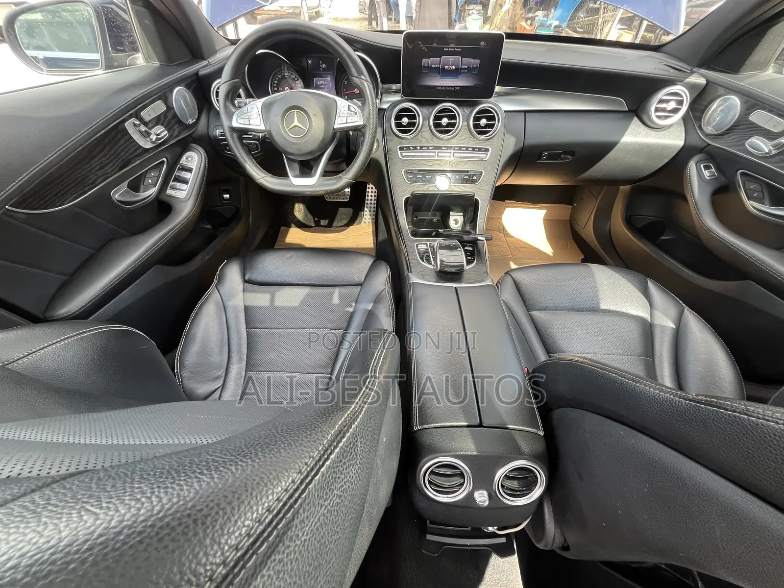 Mercedes-Benz C400 4Matic AWD Sedan (3.0L V6 7A) 2015 Blue