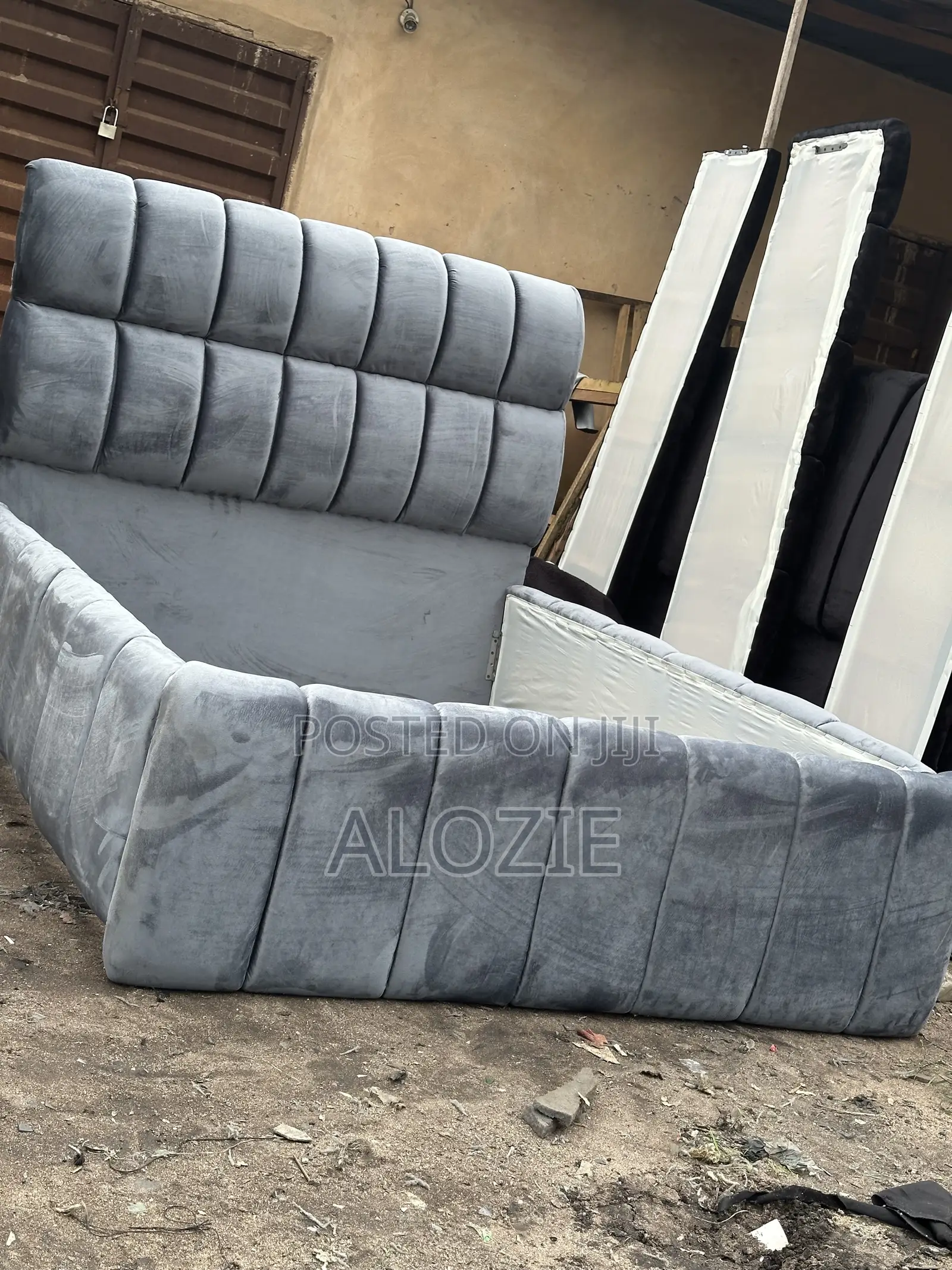 Well Padded 6/4 Bedframe Available for Immediate Pickup