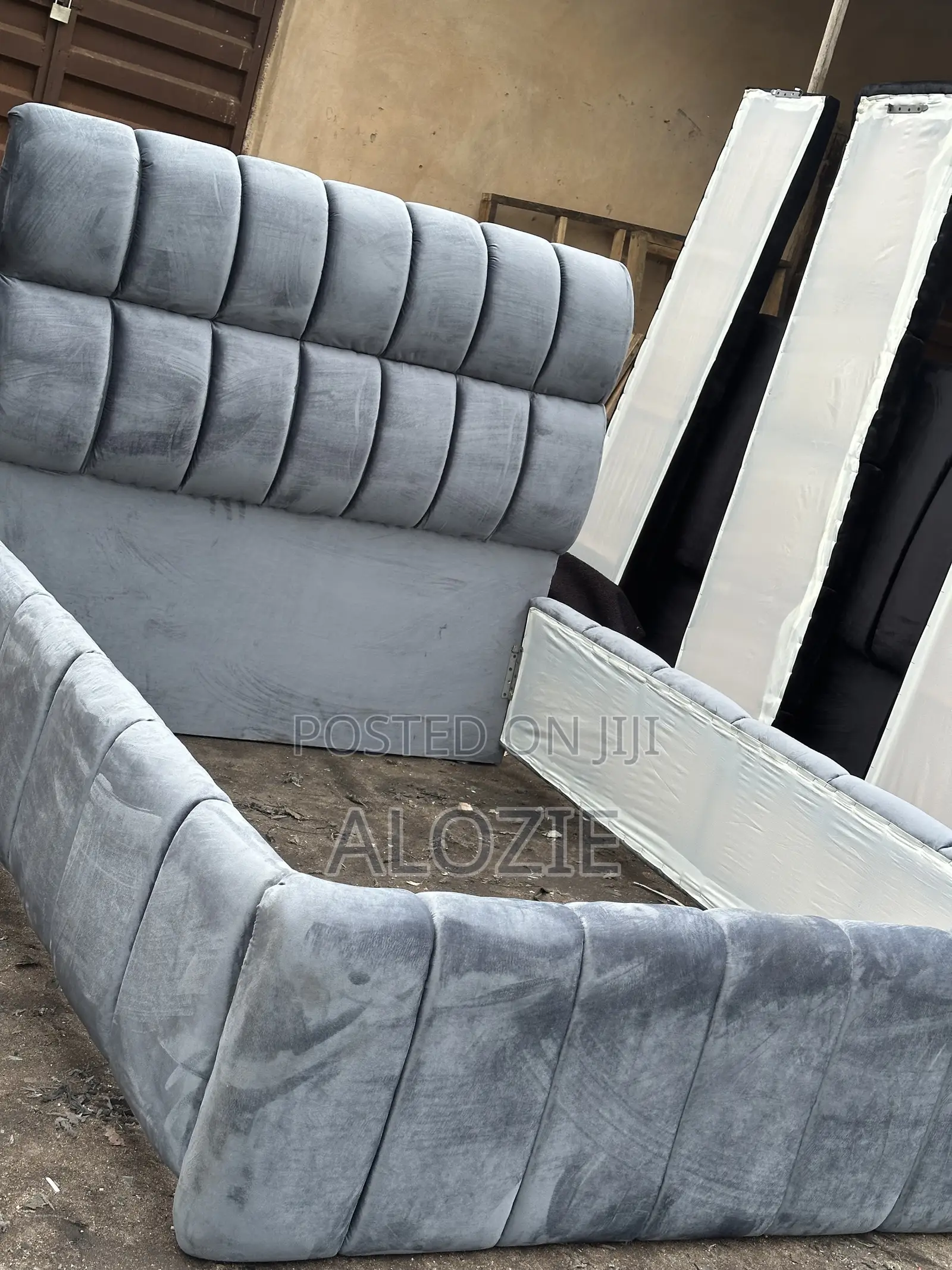 Well Padded 6/4 Bedframe Available for Immediate Pickup