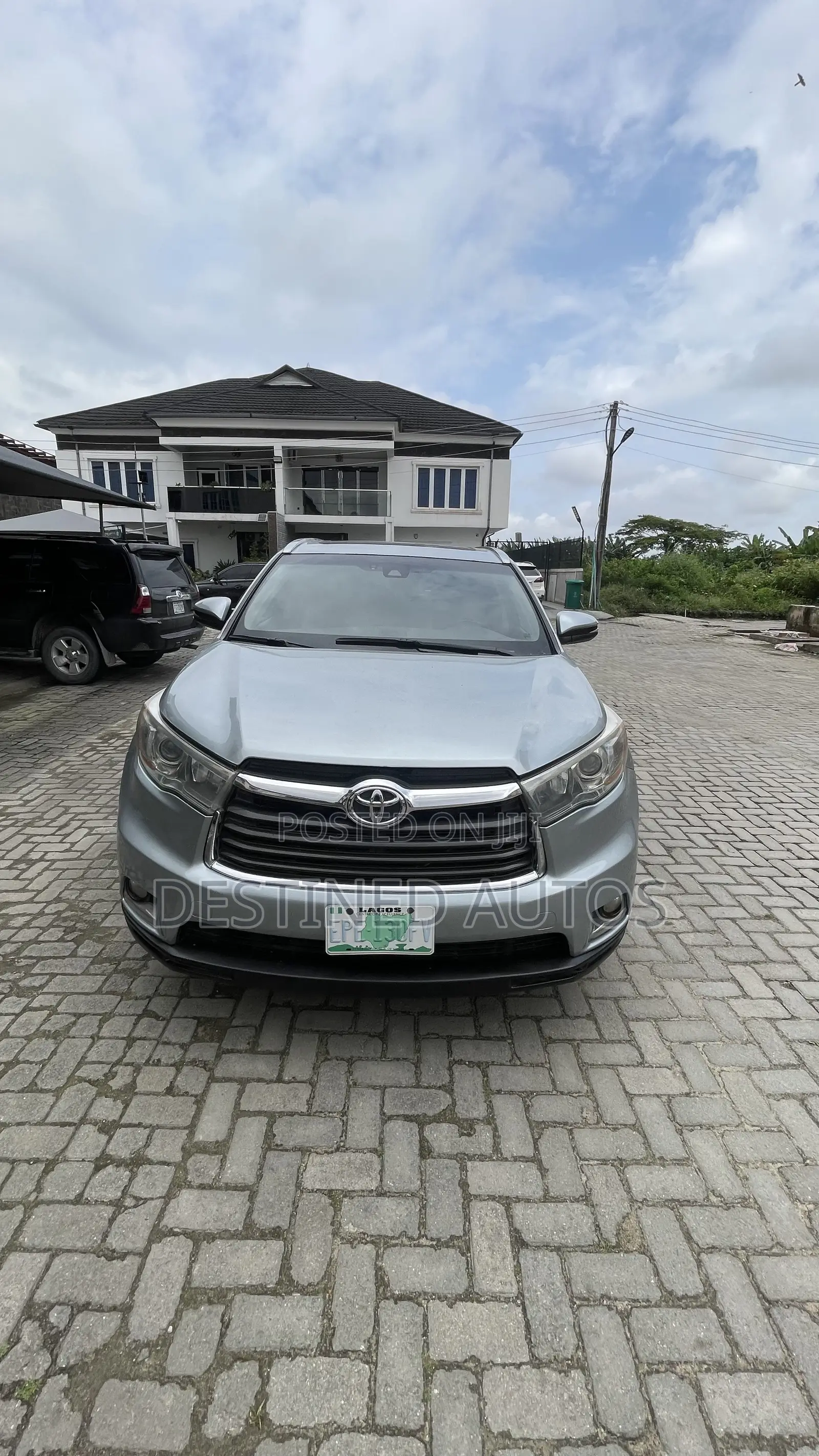 Toyota Highlander Limited V6 4x4 (3.5L 6cyl 6A) 2016 Blue