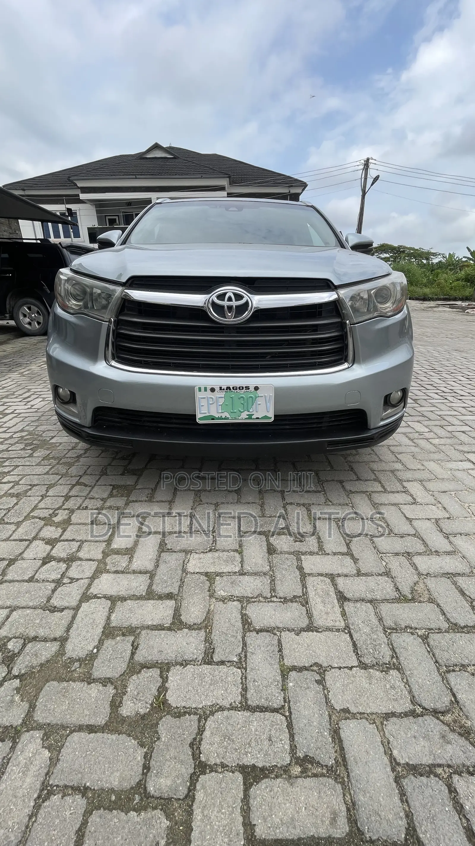 Toyota Highlander Limited V6 4x4 (3.5L 6cyl 6A) 2016 Blue