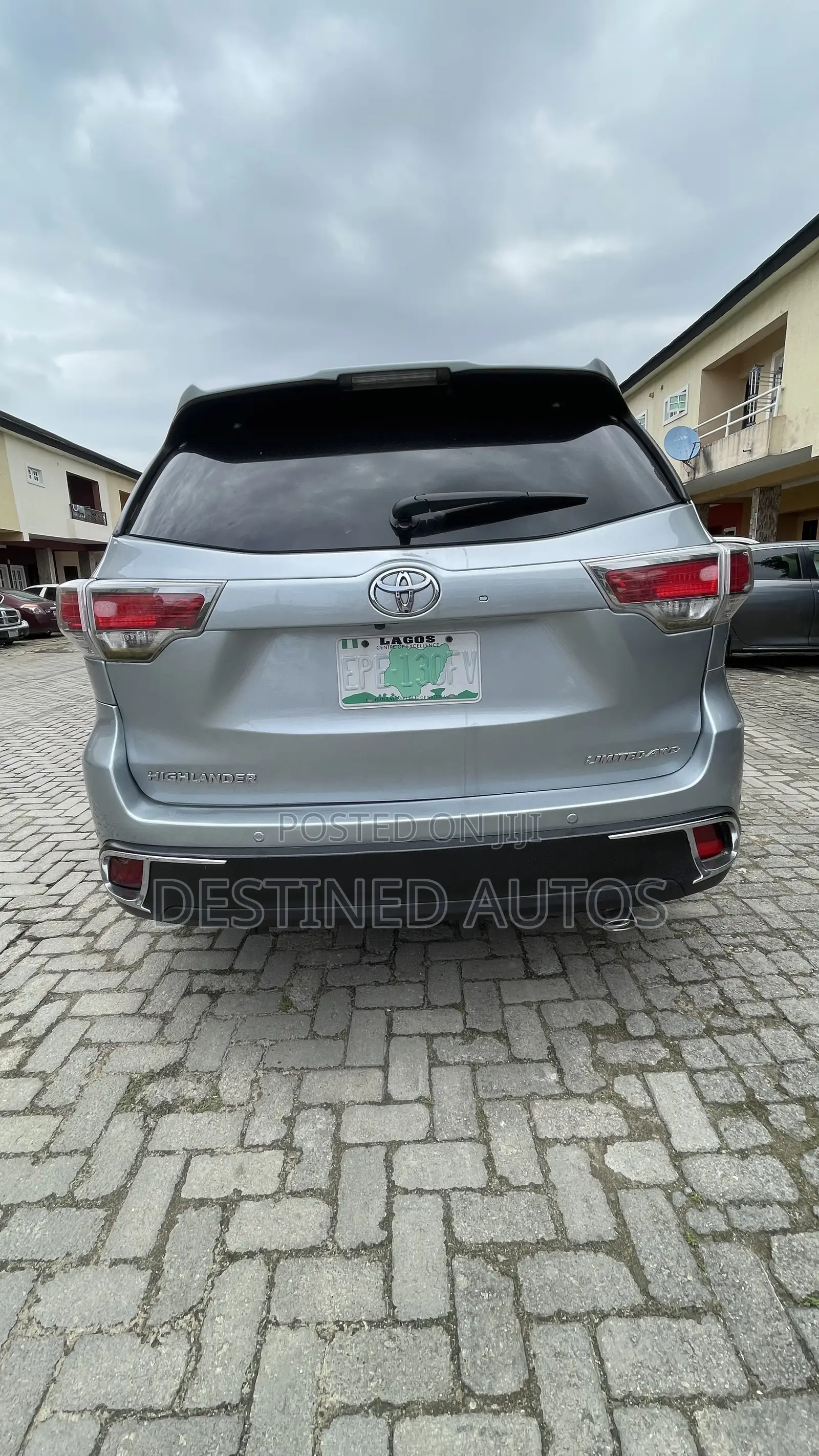 Toyota Highlander Limited V6 4x4 (3.5L 6cyl 6A) 2016 Blue