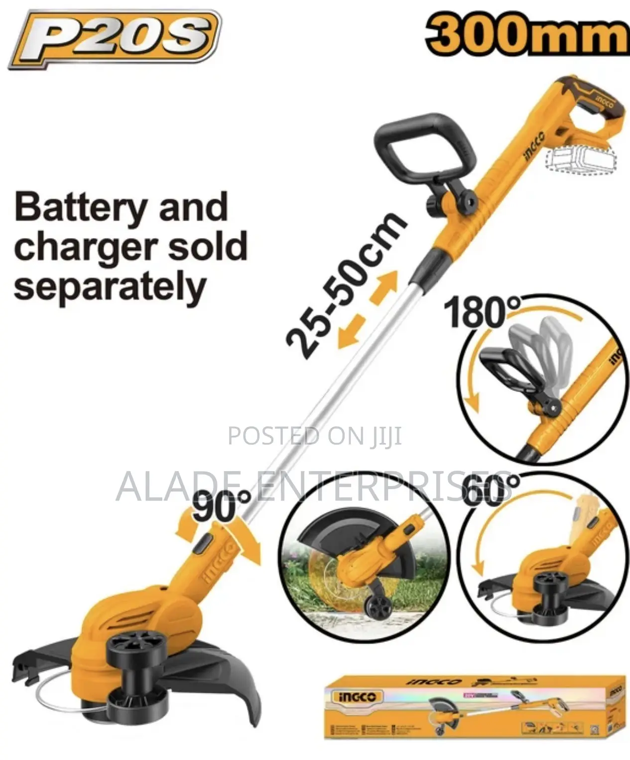 Cordless Grass Trimmer /Cutter 20v
