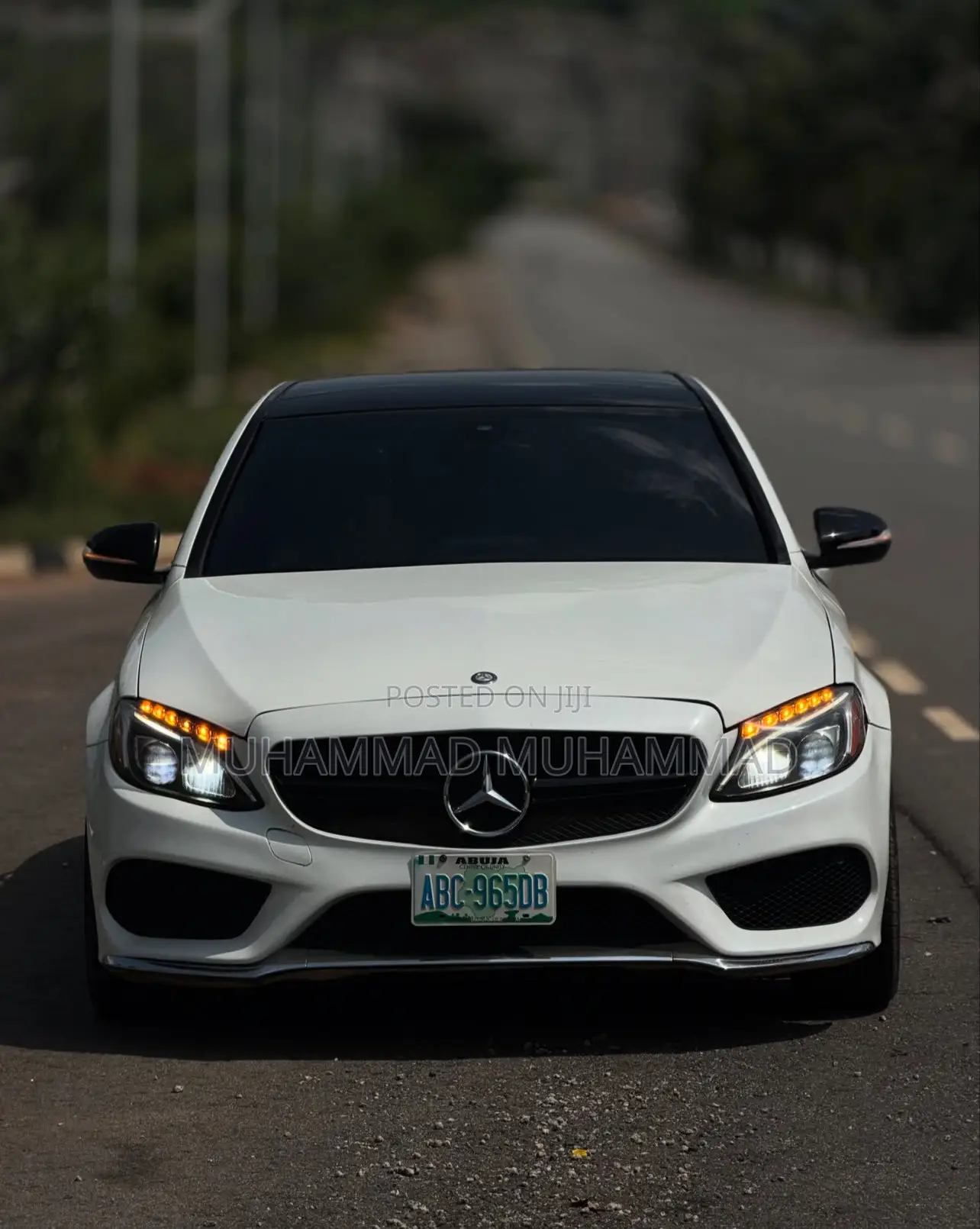 Mercedes-Benz C400 4Matic AWD Sedan (3.0L V6 7A) 2015 White