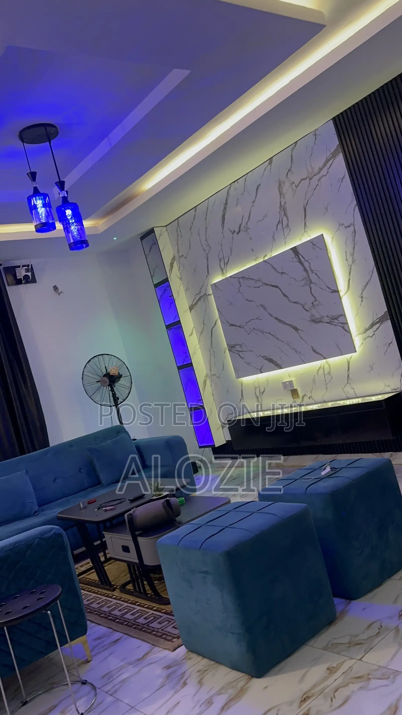 Luxury TV Console and Quality Set of Chairs Let’s Deliver at Your Jobs
