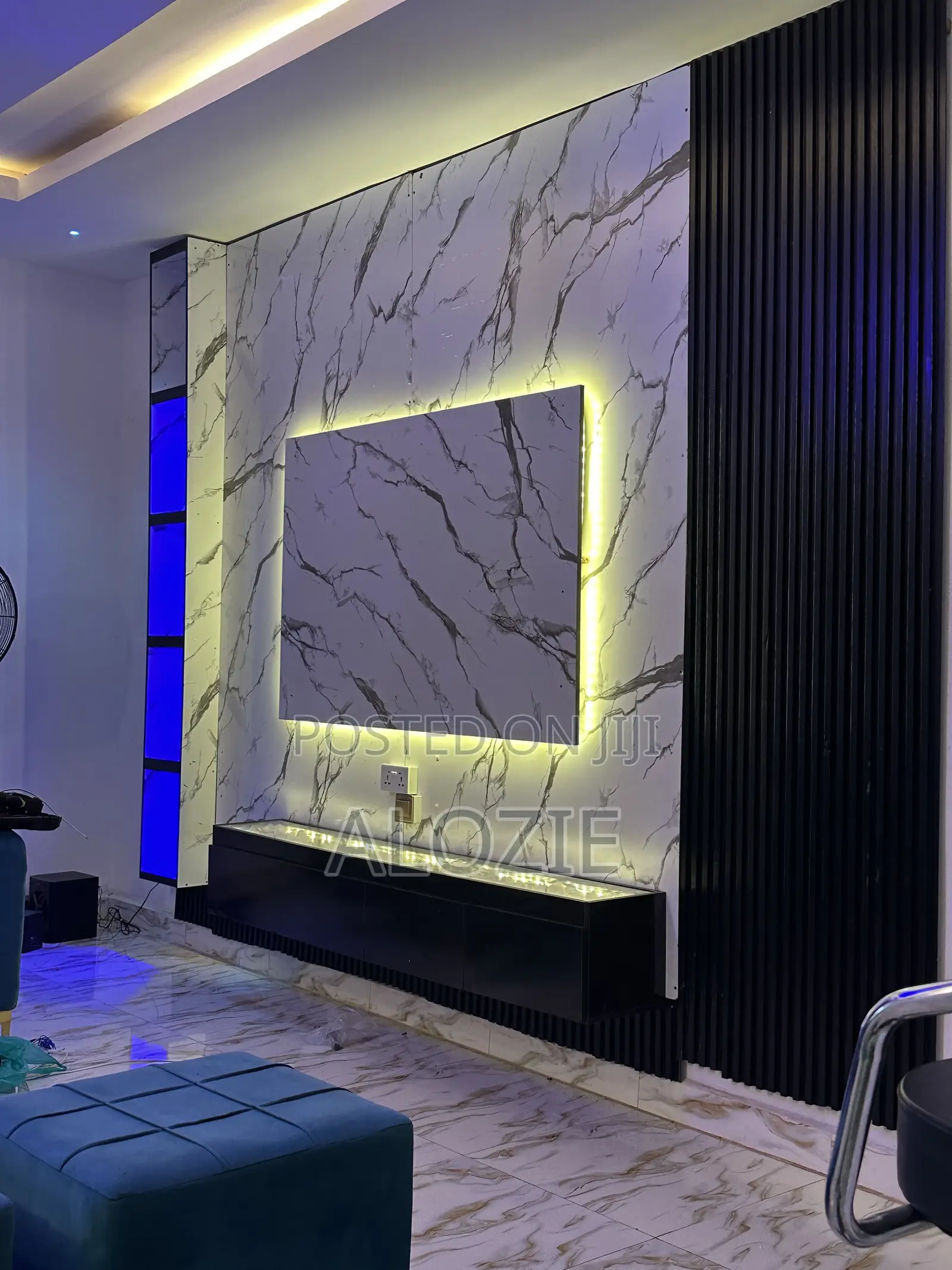 Luxury TV Console and Quality Set of Chairs Let’s Deliver at Your Jobs