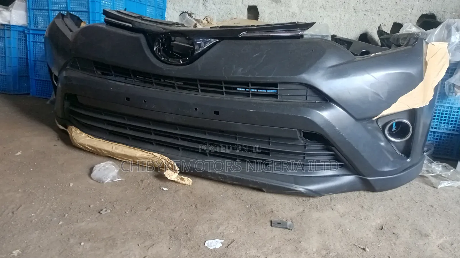 Complete Front Bumper for Toyota RAV4 2017_2019