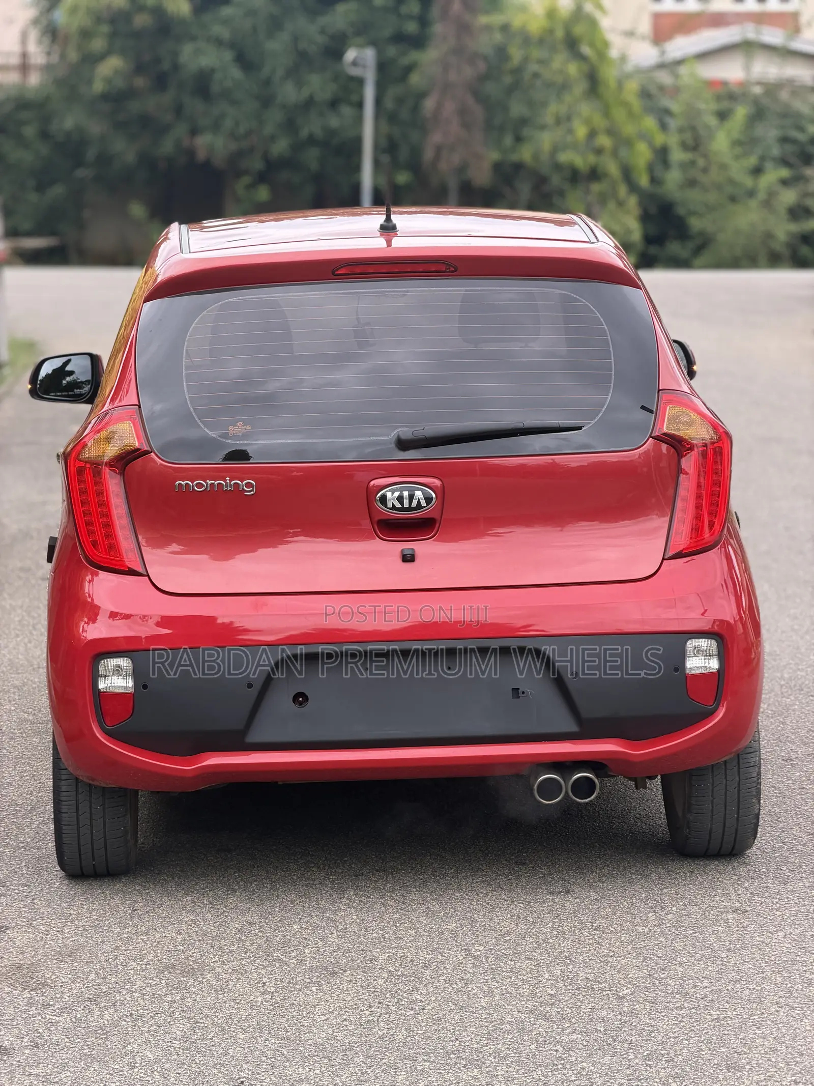 Kia Morning 2013 Red