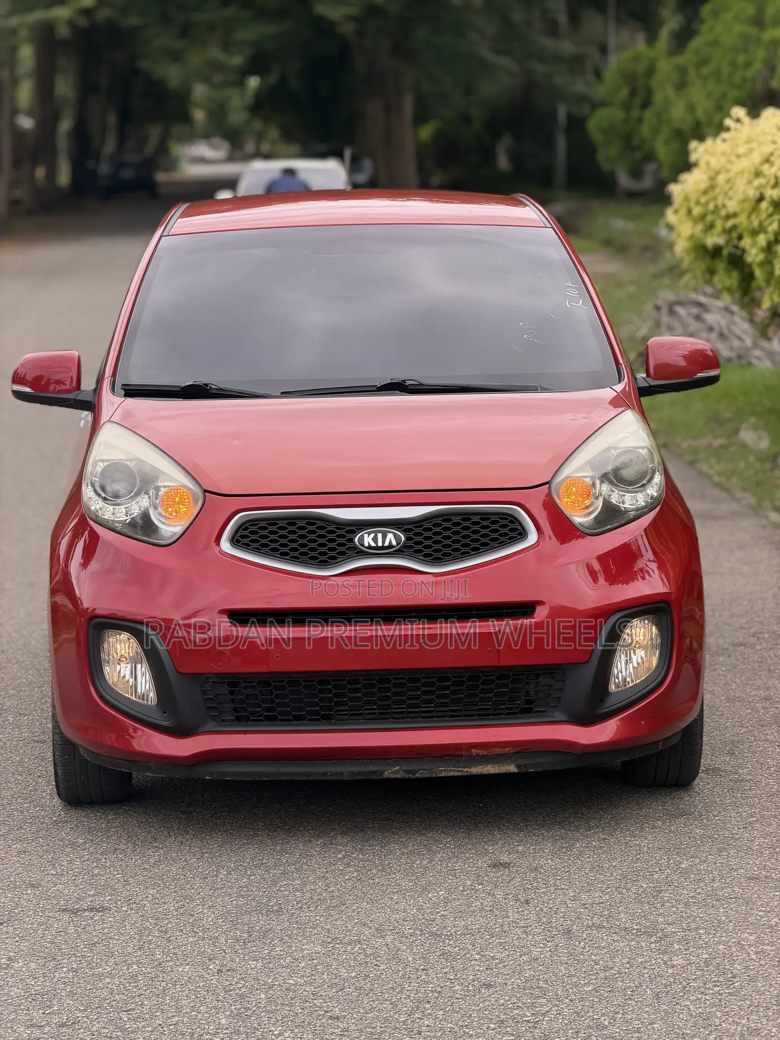 Kia Morning 2013 Red