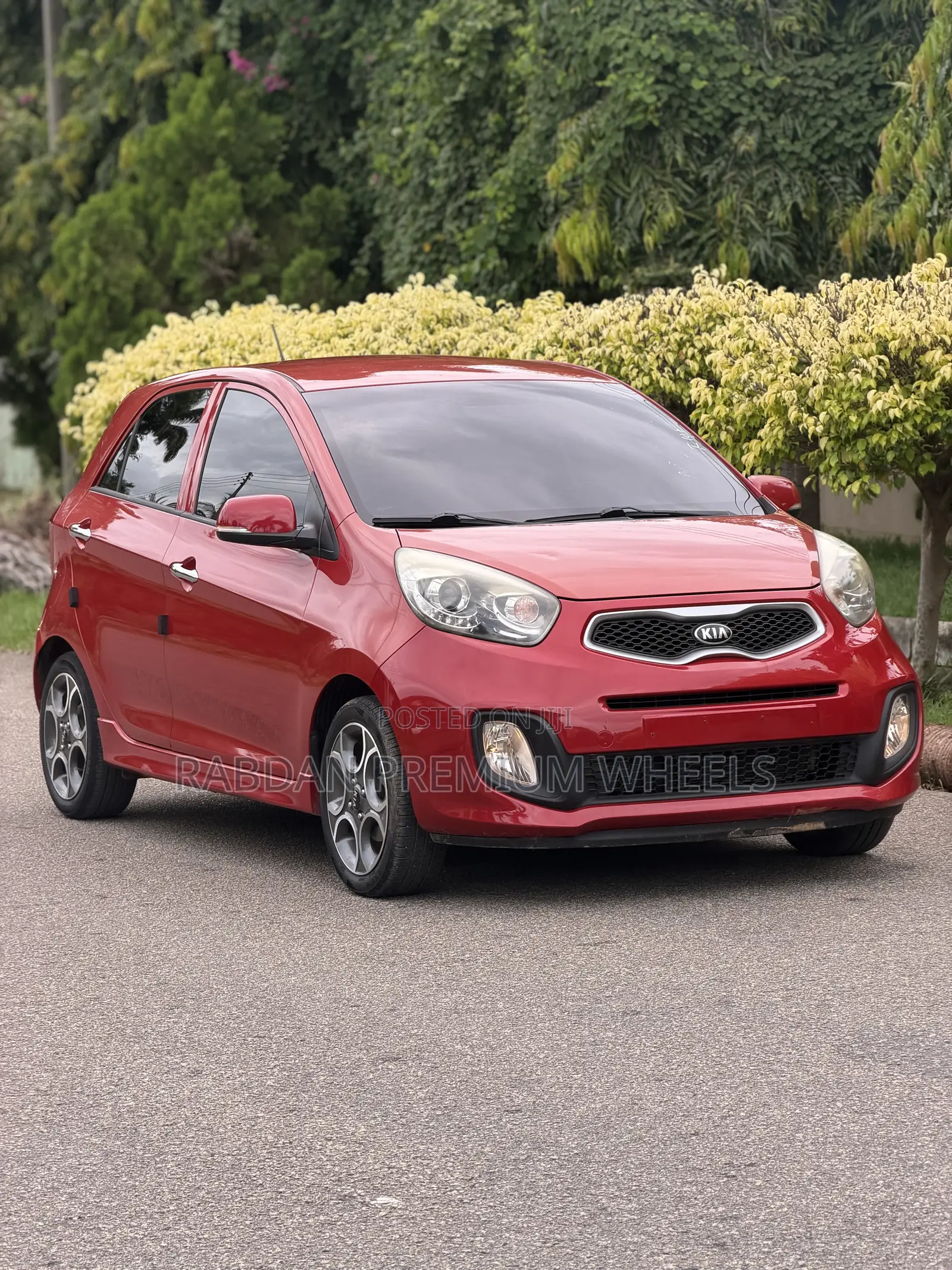 Kia Morning 2013 Red
