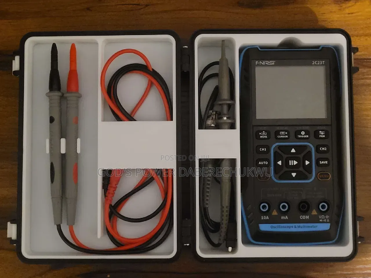 FNIRSI 2C23T Handheld Dual Channel 3-in-1