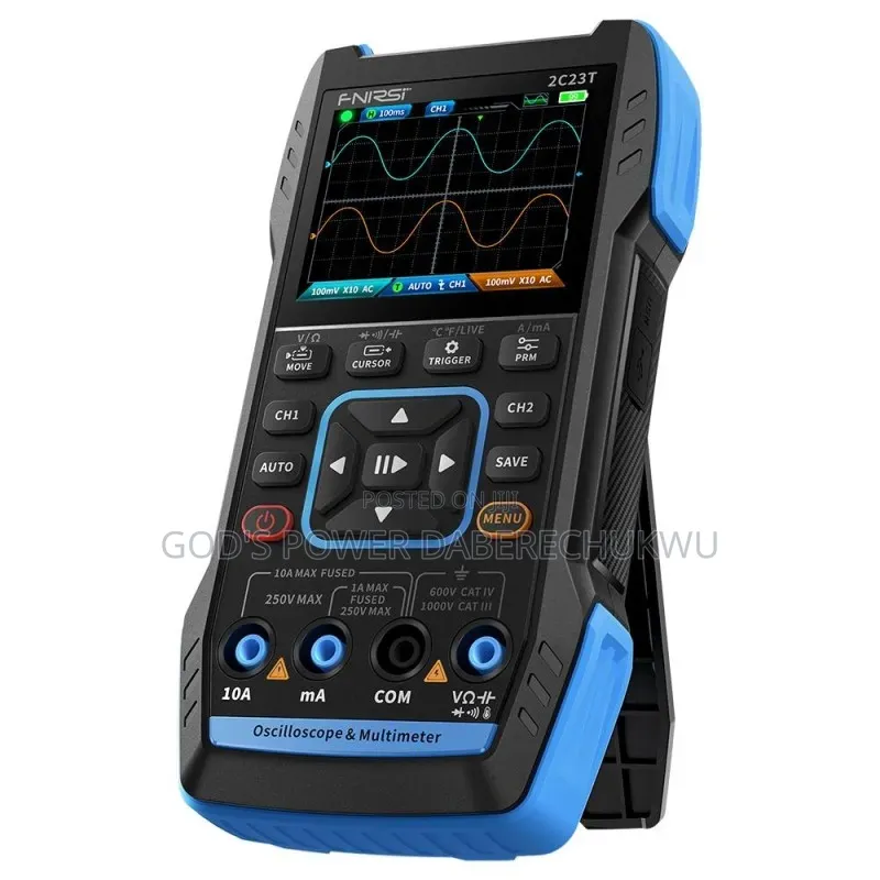 FNIRSI 2C23T Handheld Dual Channel 3-in-1