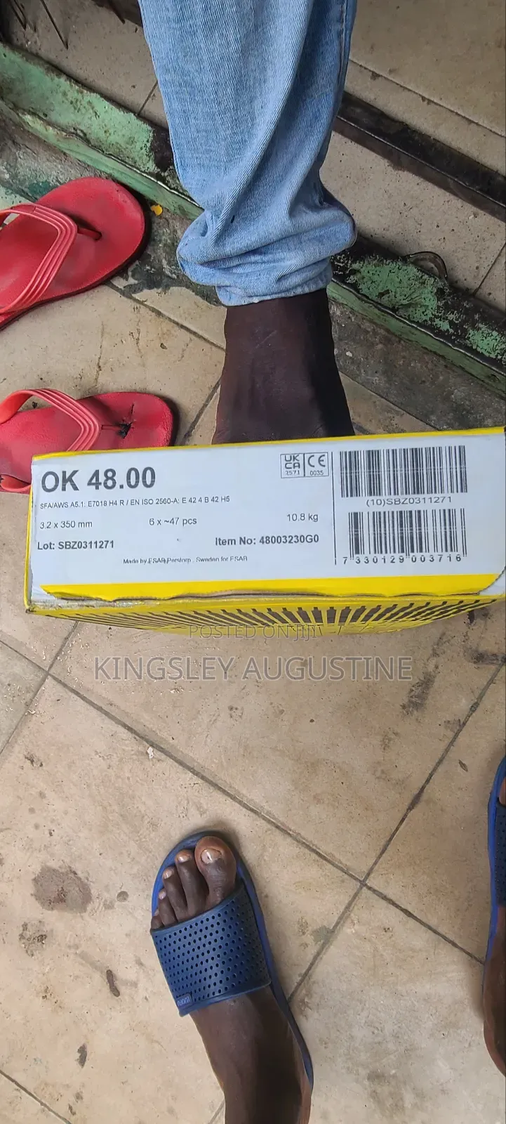 Vac Pac Esab Electrode Cartoon by 6