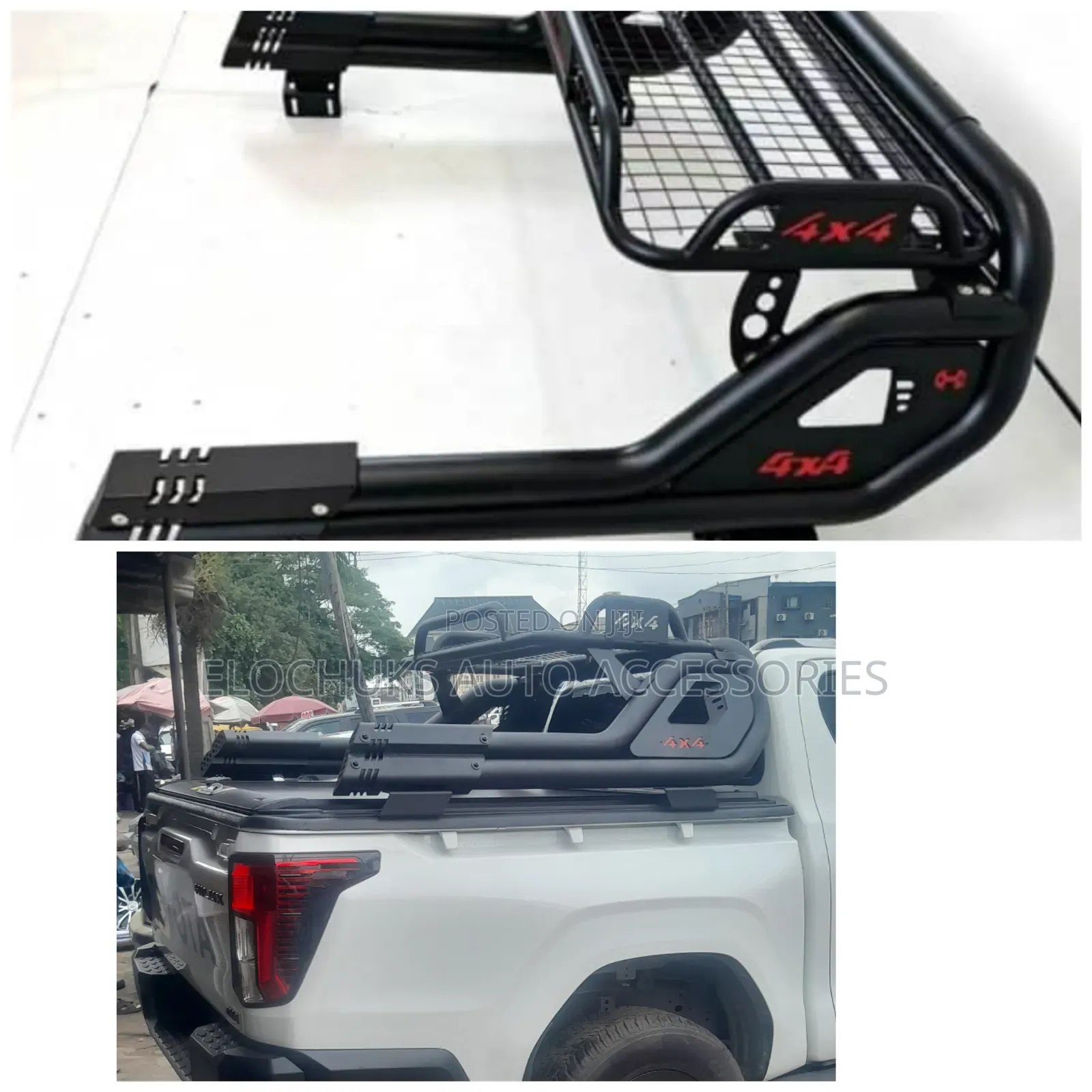 Double Pipe Off Road Rugged Rollover Bar