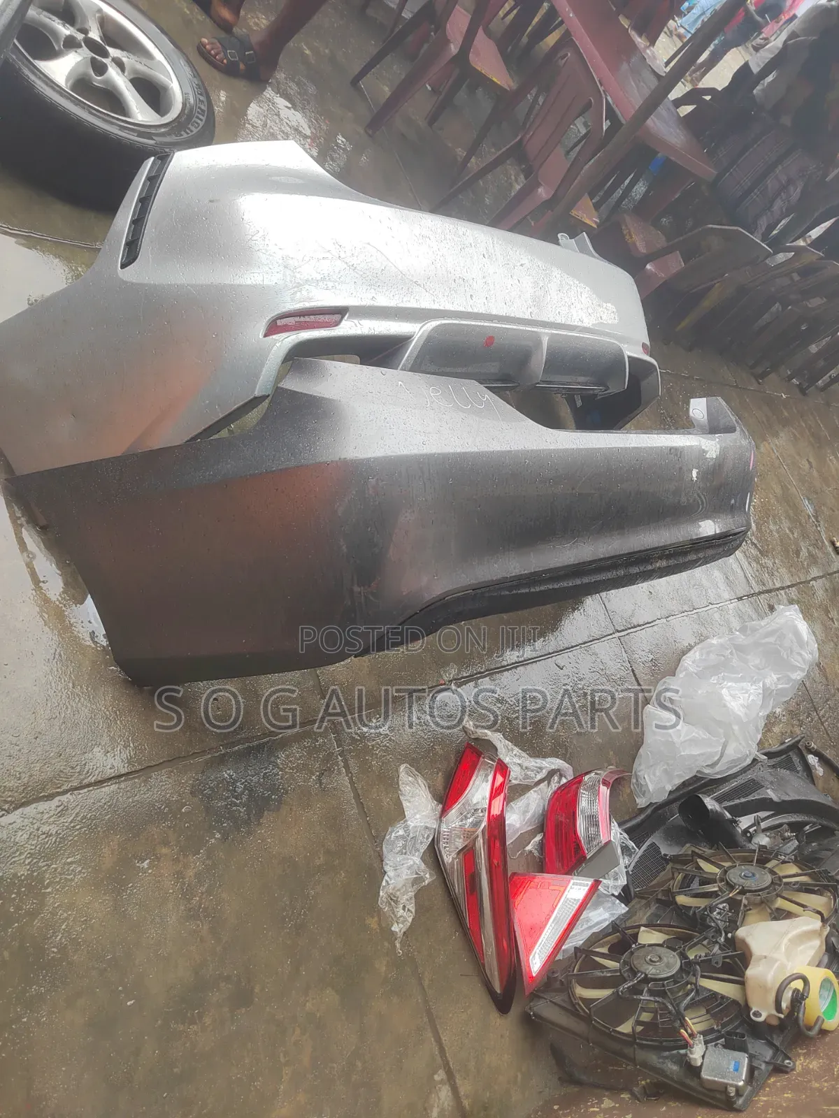 Back Bumper Camry 2015