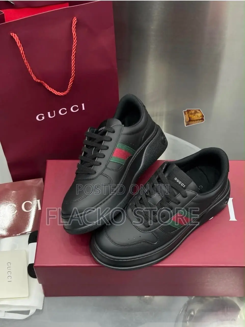 Exclusive Gucci Men’s Remotion GG Luxury Sneakers