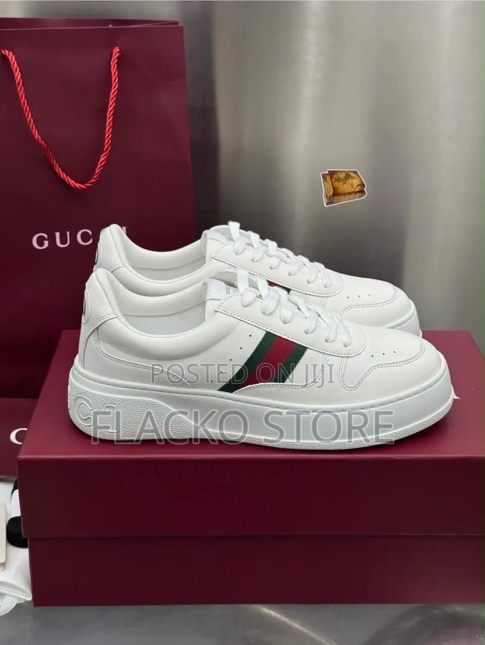 Exclusive Gucci Men’s Remotion GG Luxury Sneakers