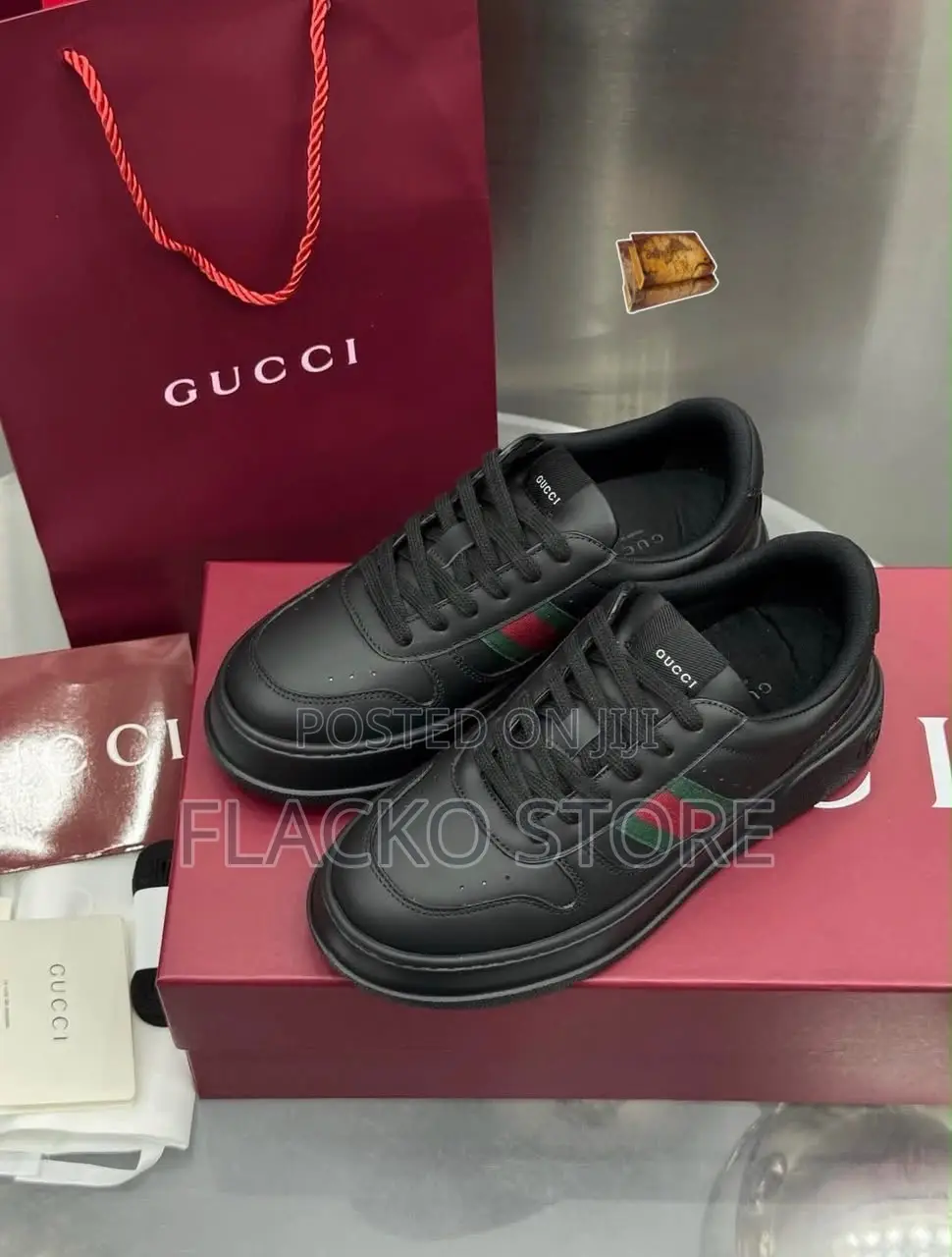 Exclusive Gucci Men’s Remotion GG Luxury Sneakers