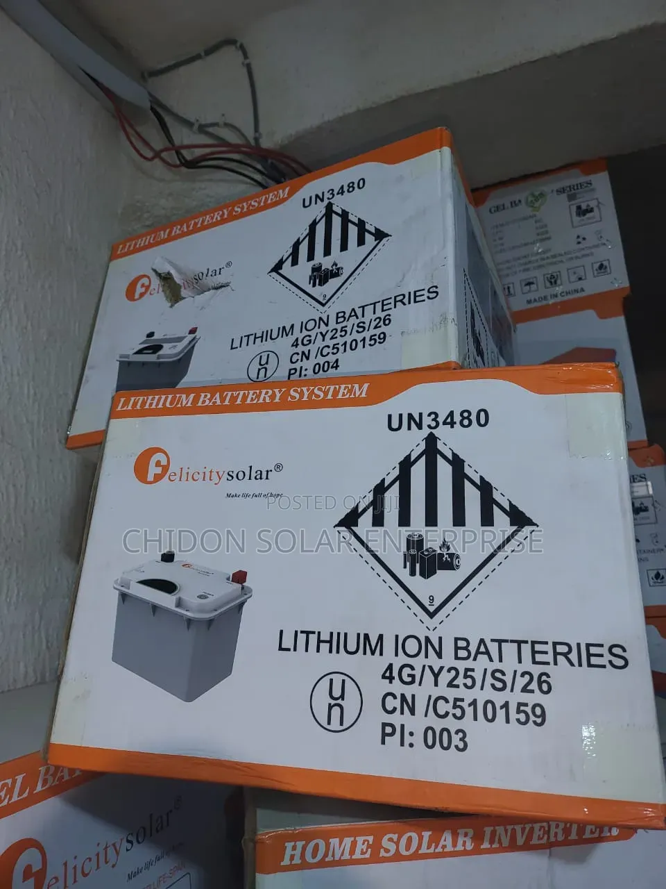 1.28kwh 12v Felicity Lithium-Ion Battery