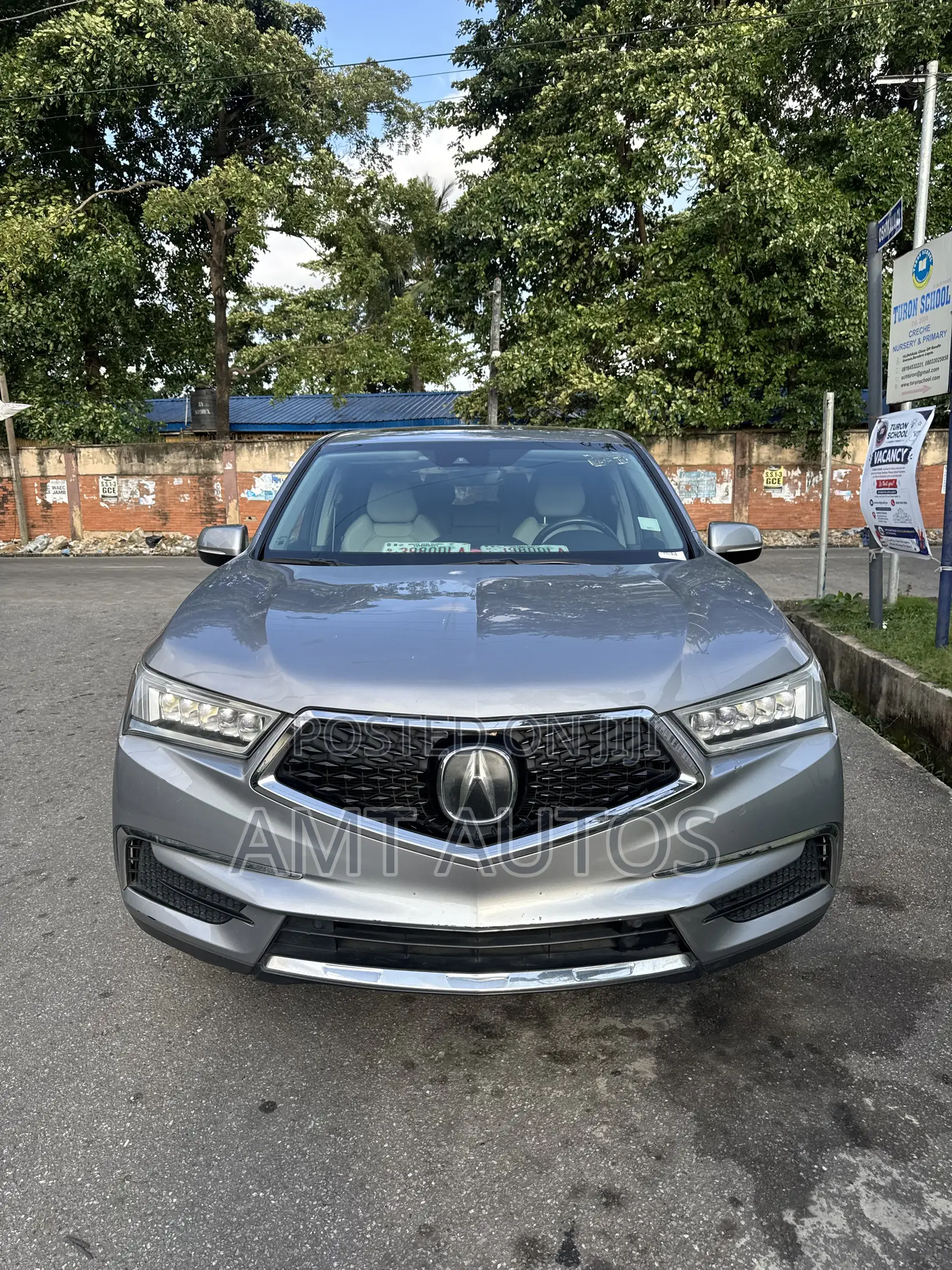 Acura MDX w/Advance & Ent. Pkgs SH-AWD 2017 Silver