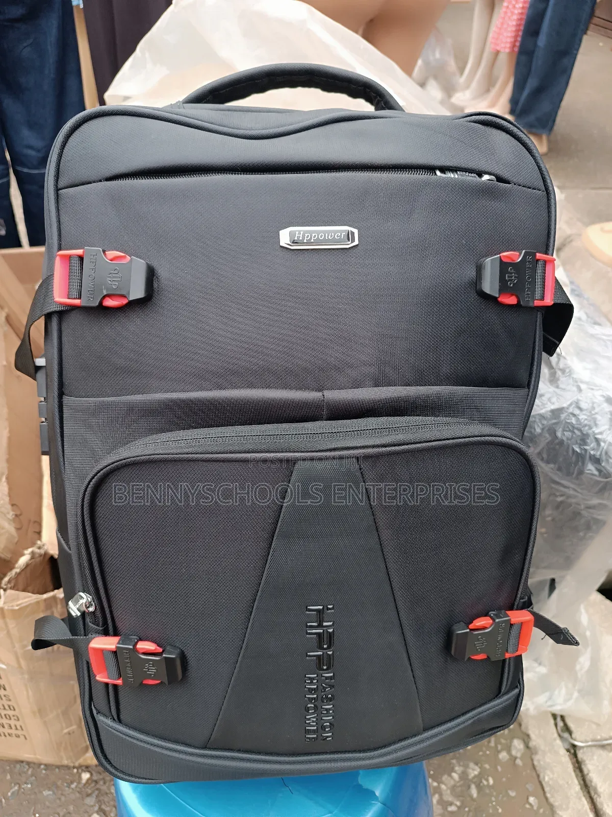 Big HP Power Backpack With Buckles