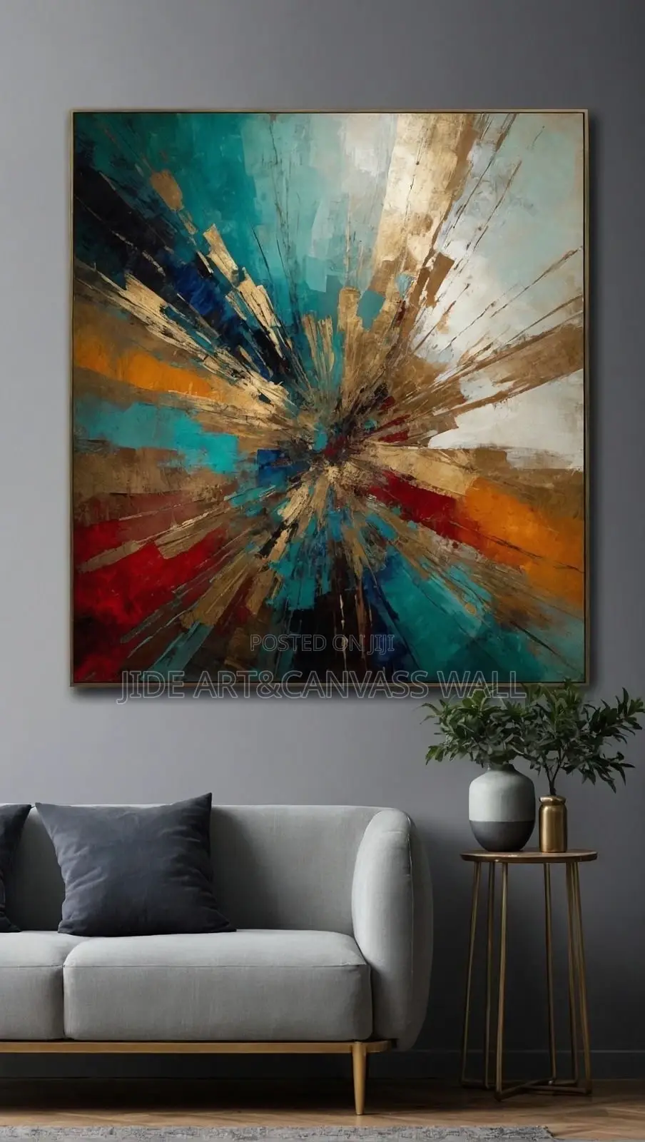 Canvass Art Works on Wooden Frames