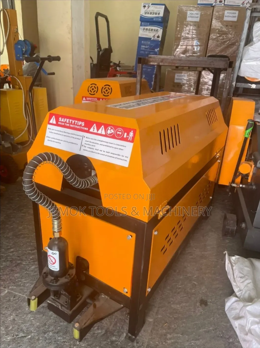 Rebar Straightening and Cutting Machine