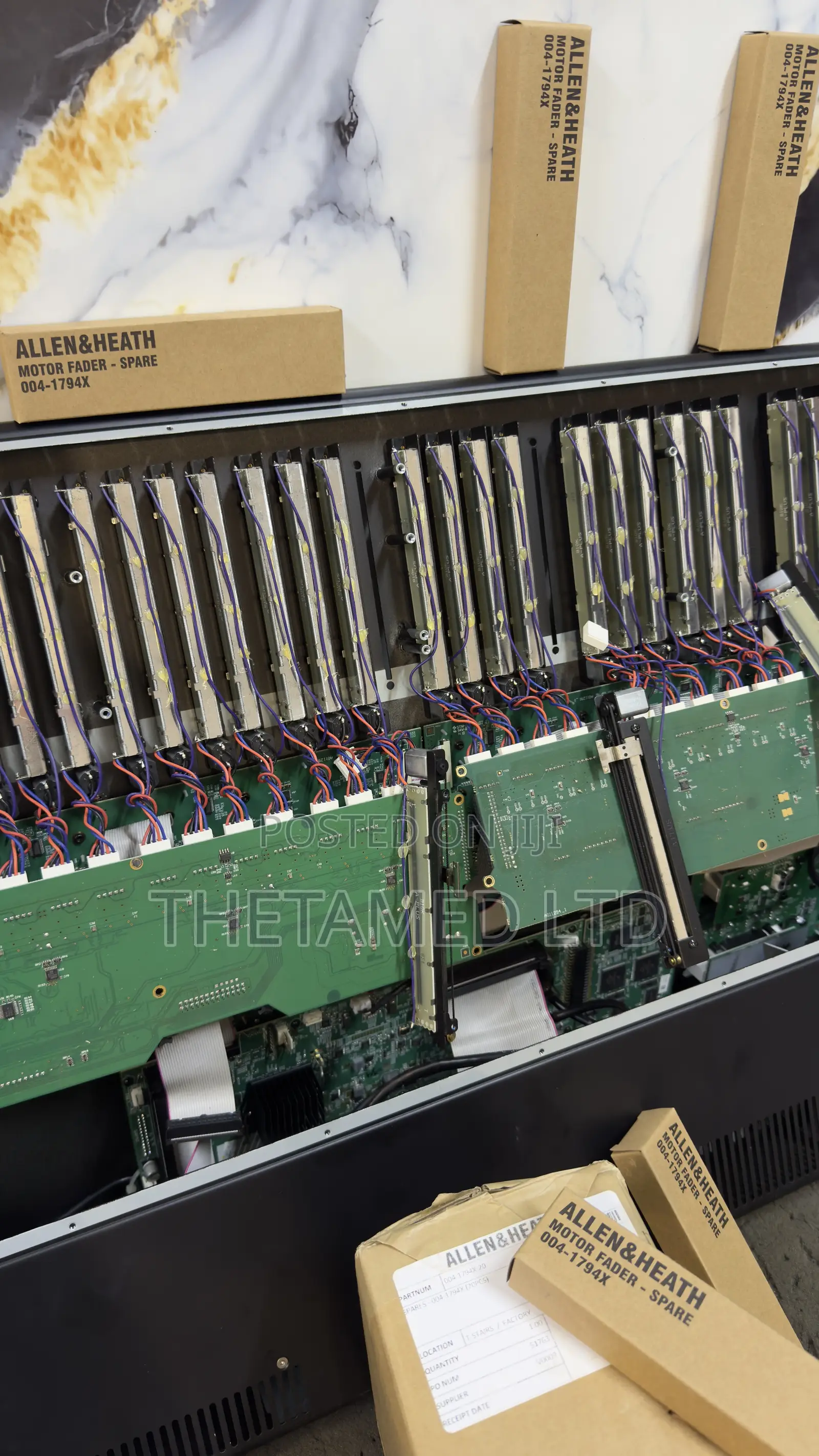 Allen Heath SQ-7, SQ5 Motorized Fader